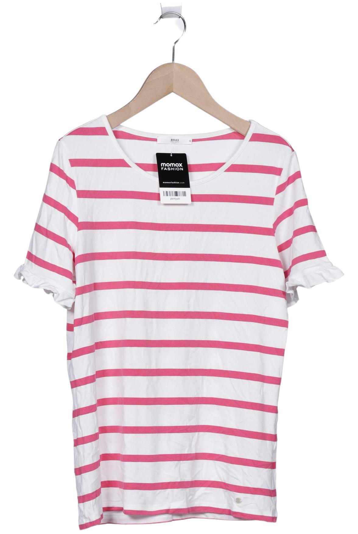 

Brax Damen T-Shirt, weiß, Gr. 36