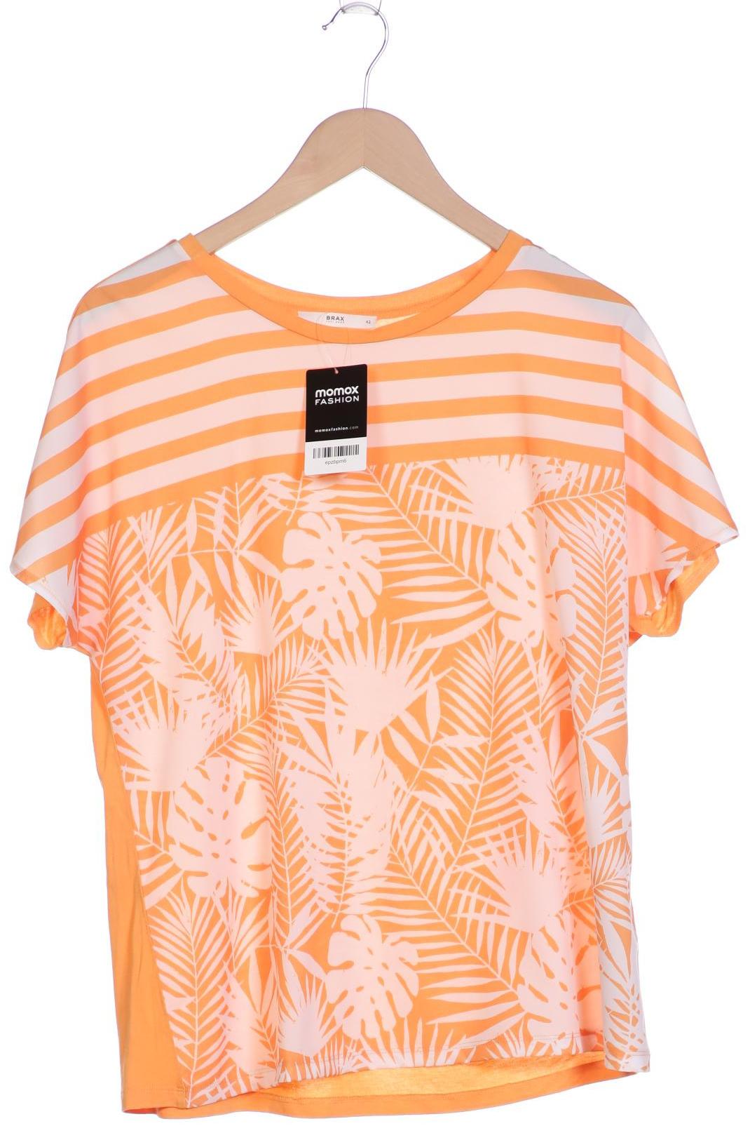 

Brax Damen T-Shirt, orange, Gr. 42