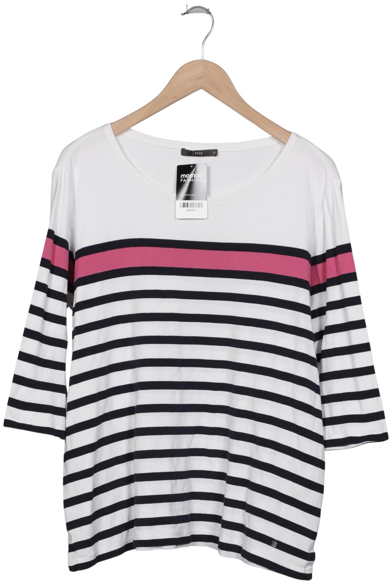 

Brax Damen T-Shirt, weiß, Gr. 48