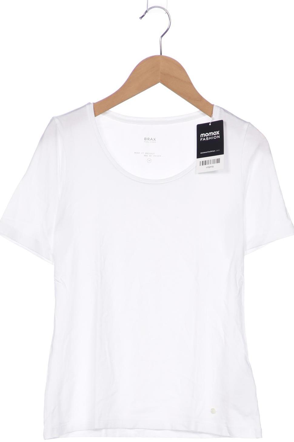 

Brax Damen T-Shirt, weiß, Gr. 34