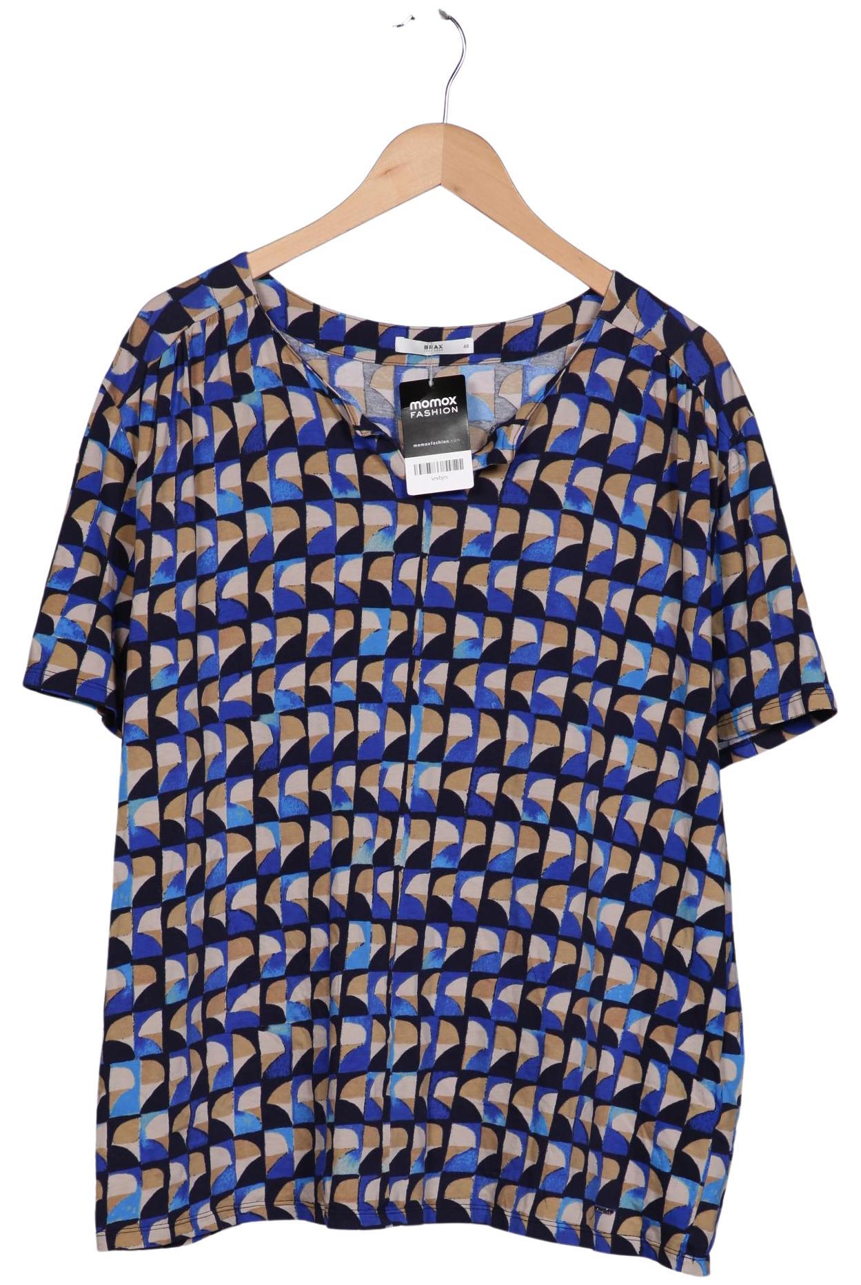 

Brax Damen T-Shirt, blau, Gr. 48