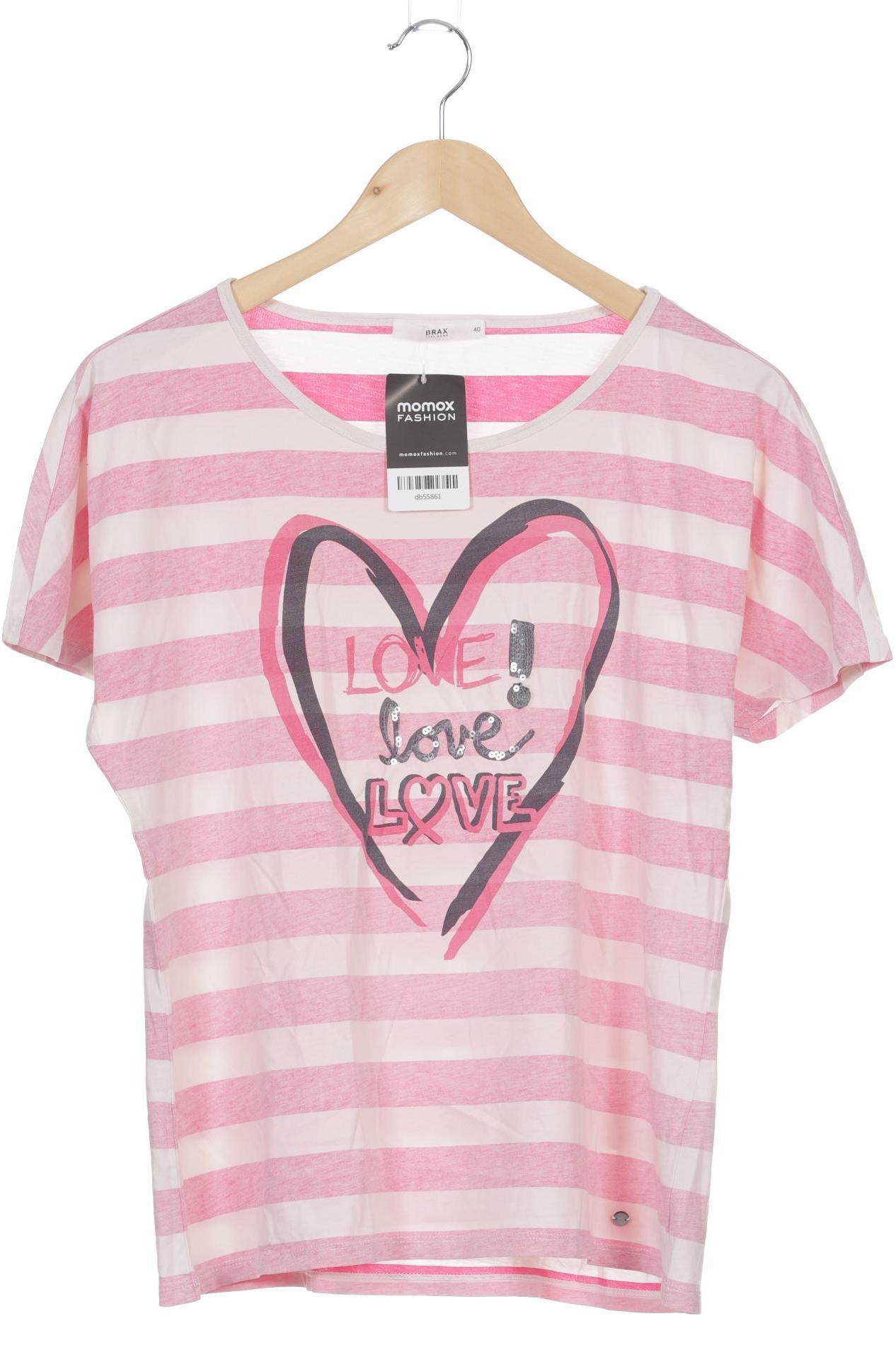 

Brax Damen T-Shirt, pink, Gr. 40