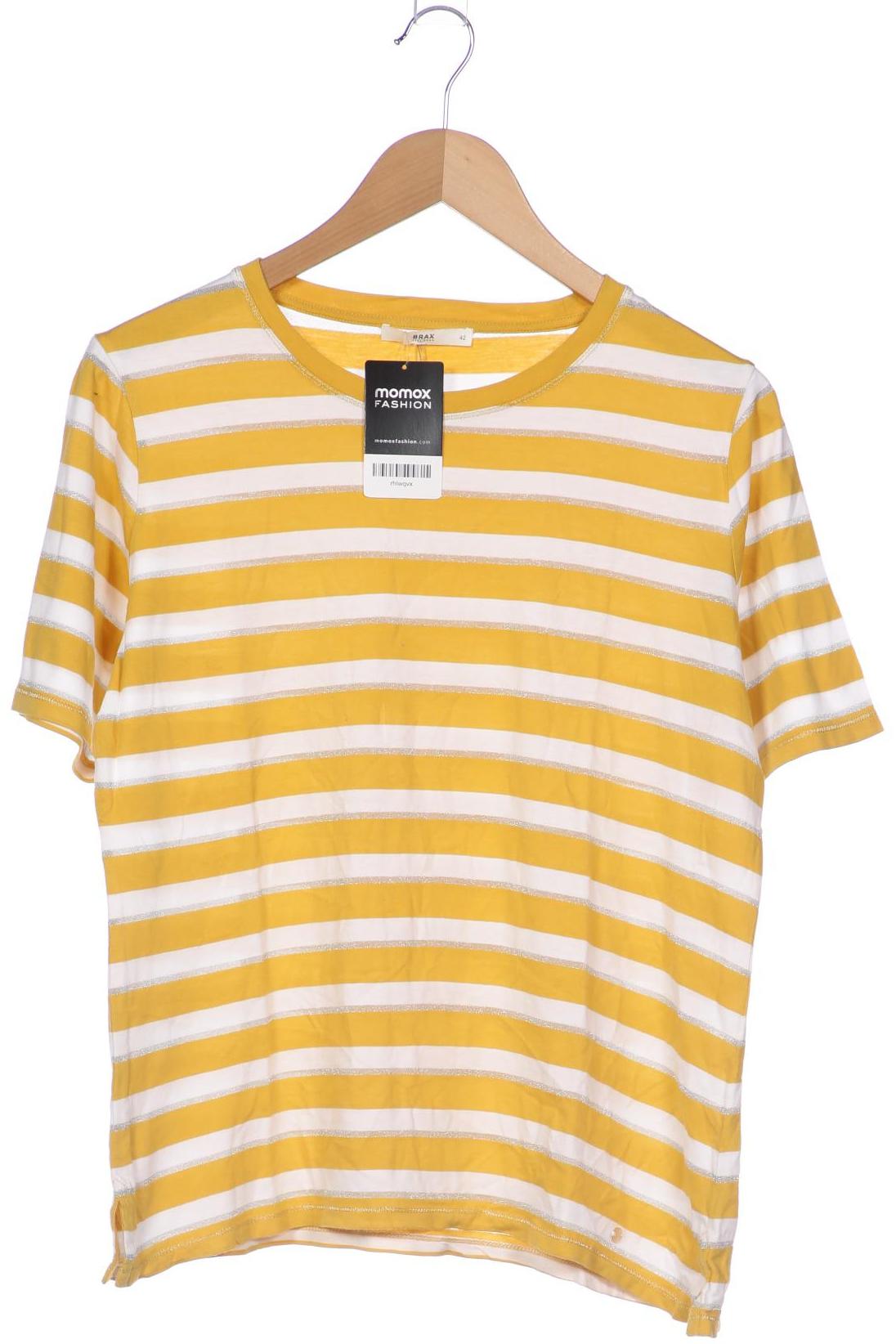 

Brax Damen T-Shirt, gelb, Gr. 42