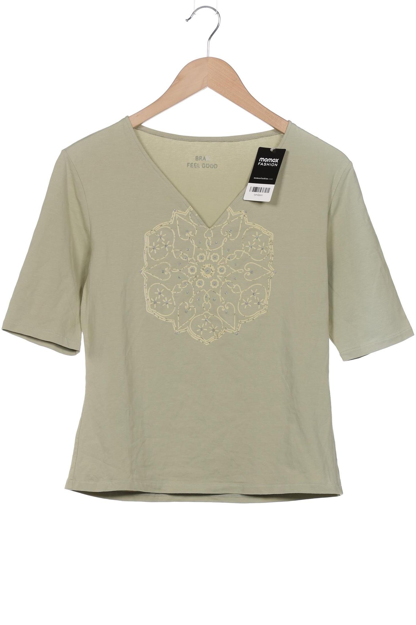 

Brax Damen T-Shirt, grün, Gr. 40