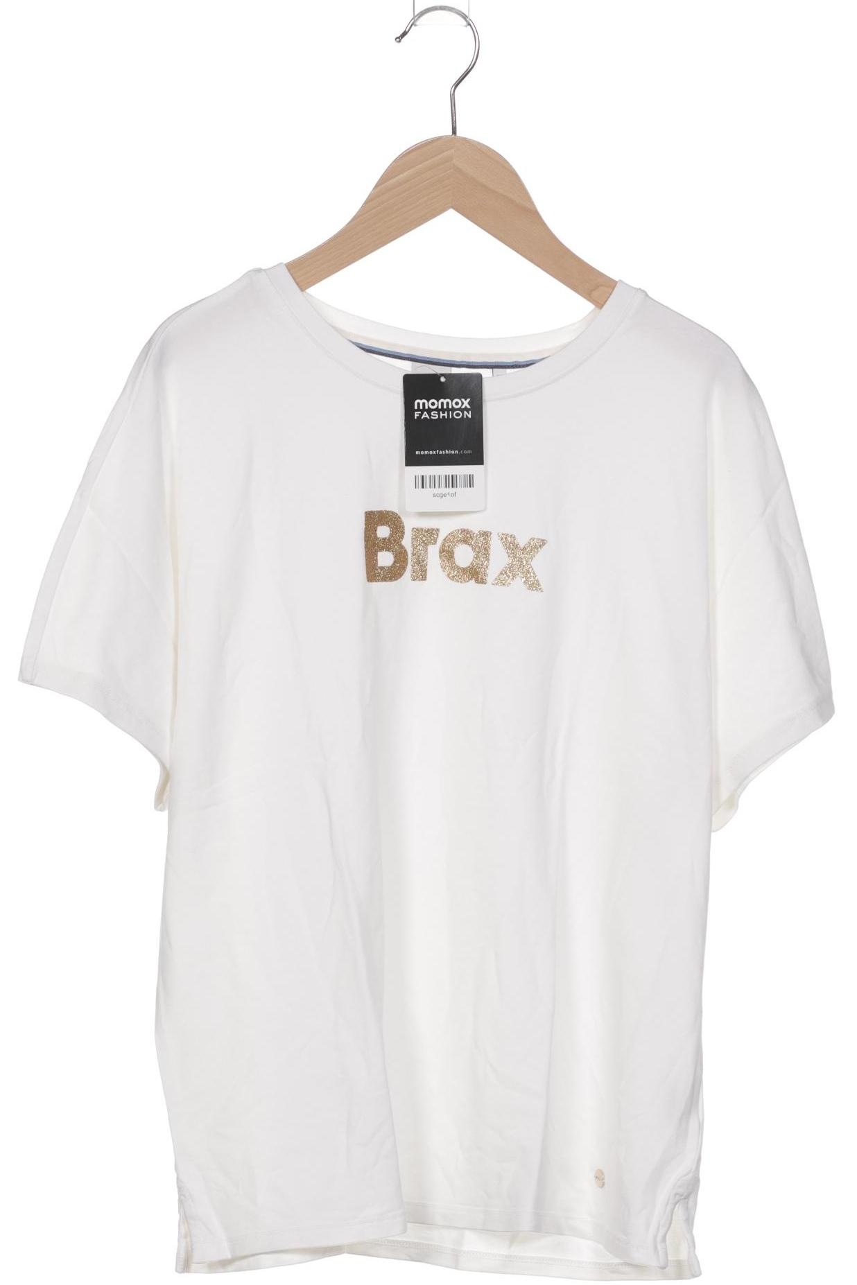 

Brax Damen T-Shirt, weiß, Gr. 36
