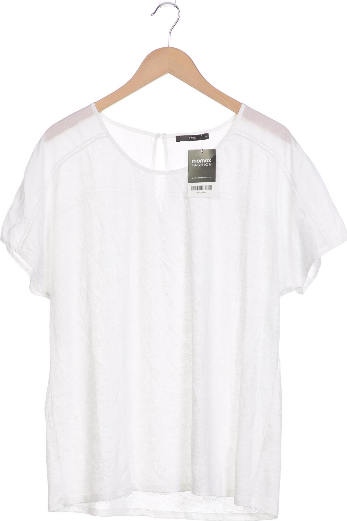 

Brax Damen T-Shirt, weiß, Gr. 44