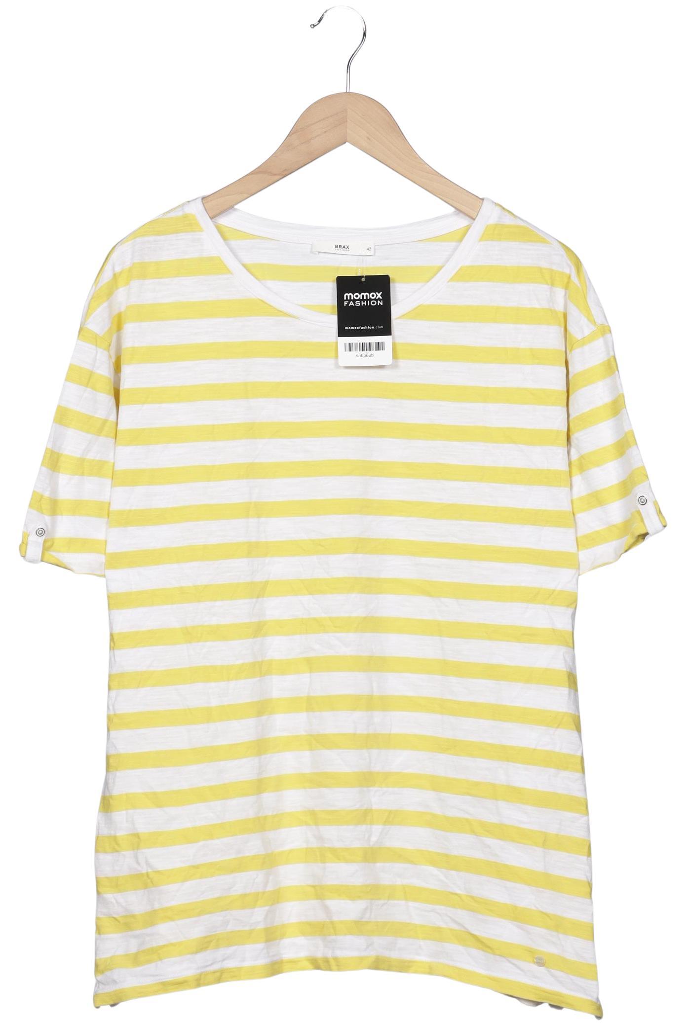 

Brax Damen T-Shirt, gelb, Gr. 42