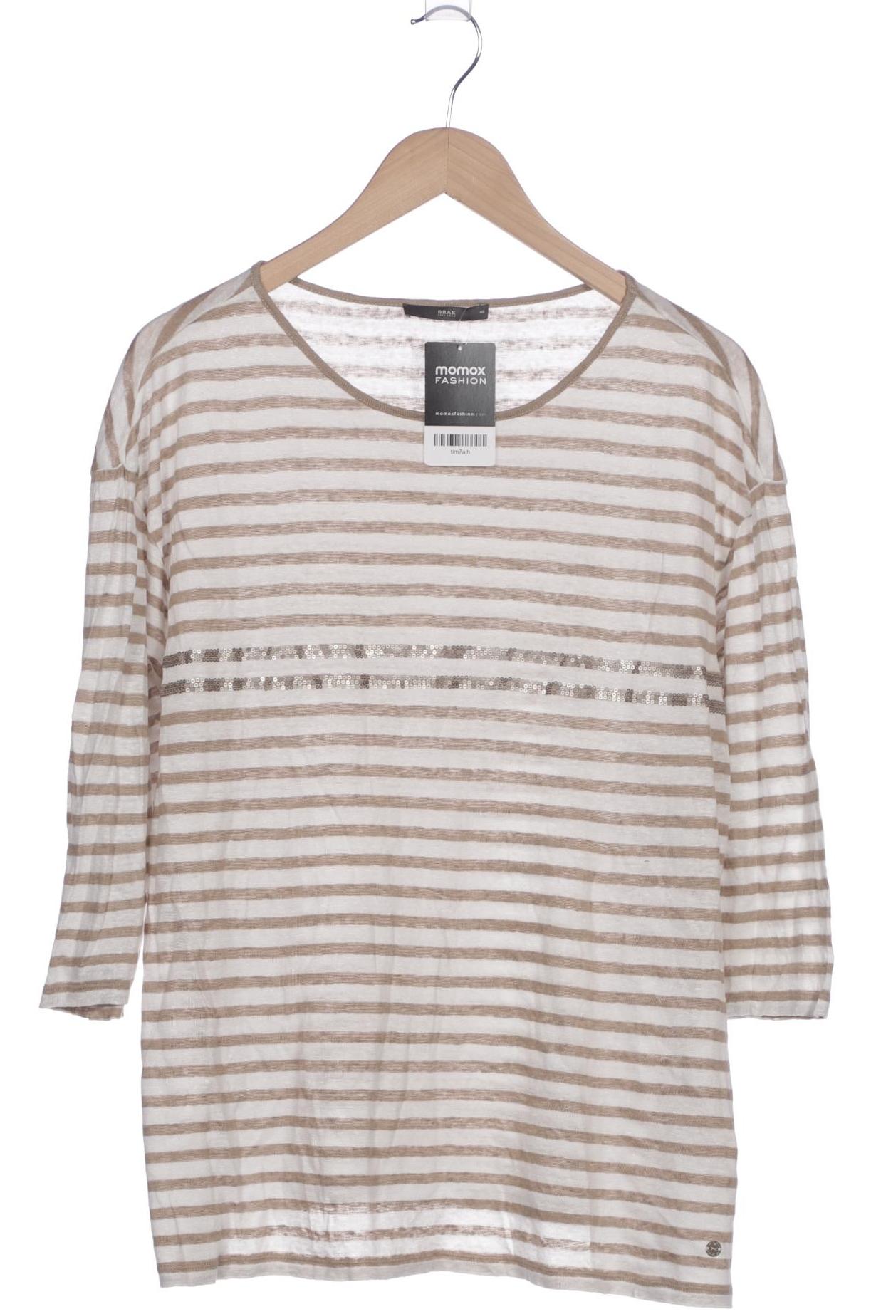 

Brax Damen T-Shirt, beige, Gr. 48