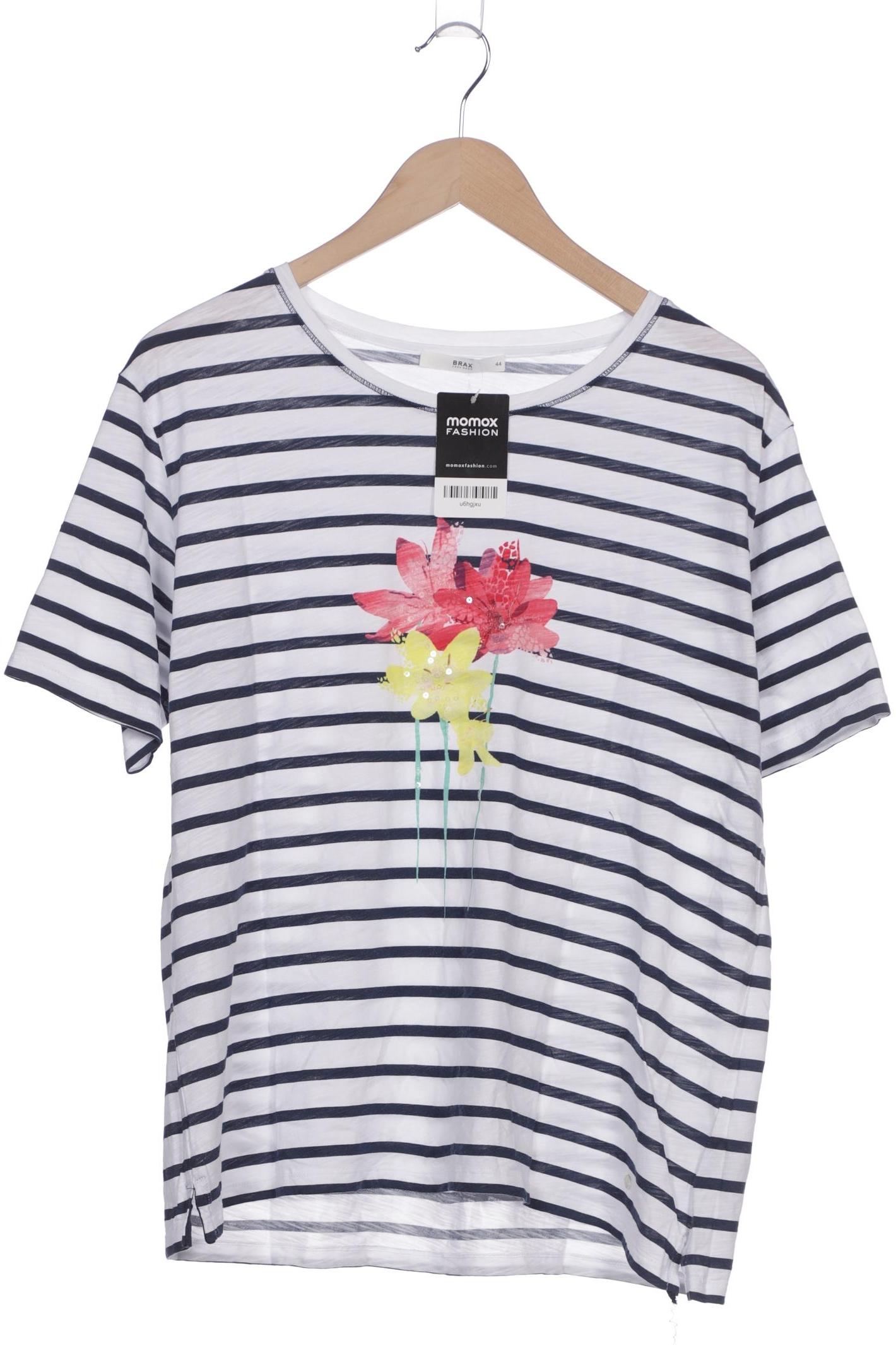 

Brax Damen T-Shirt, weiß, Gr. 44