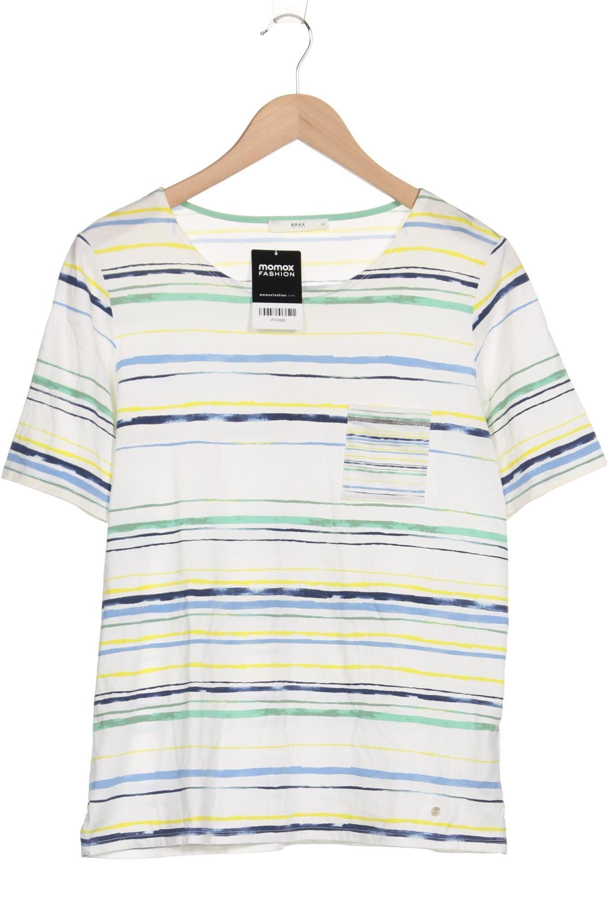 

Brax Damen T-Shirt, weiß, Gr. 42