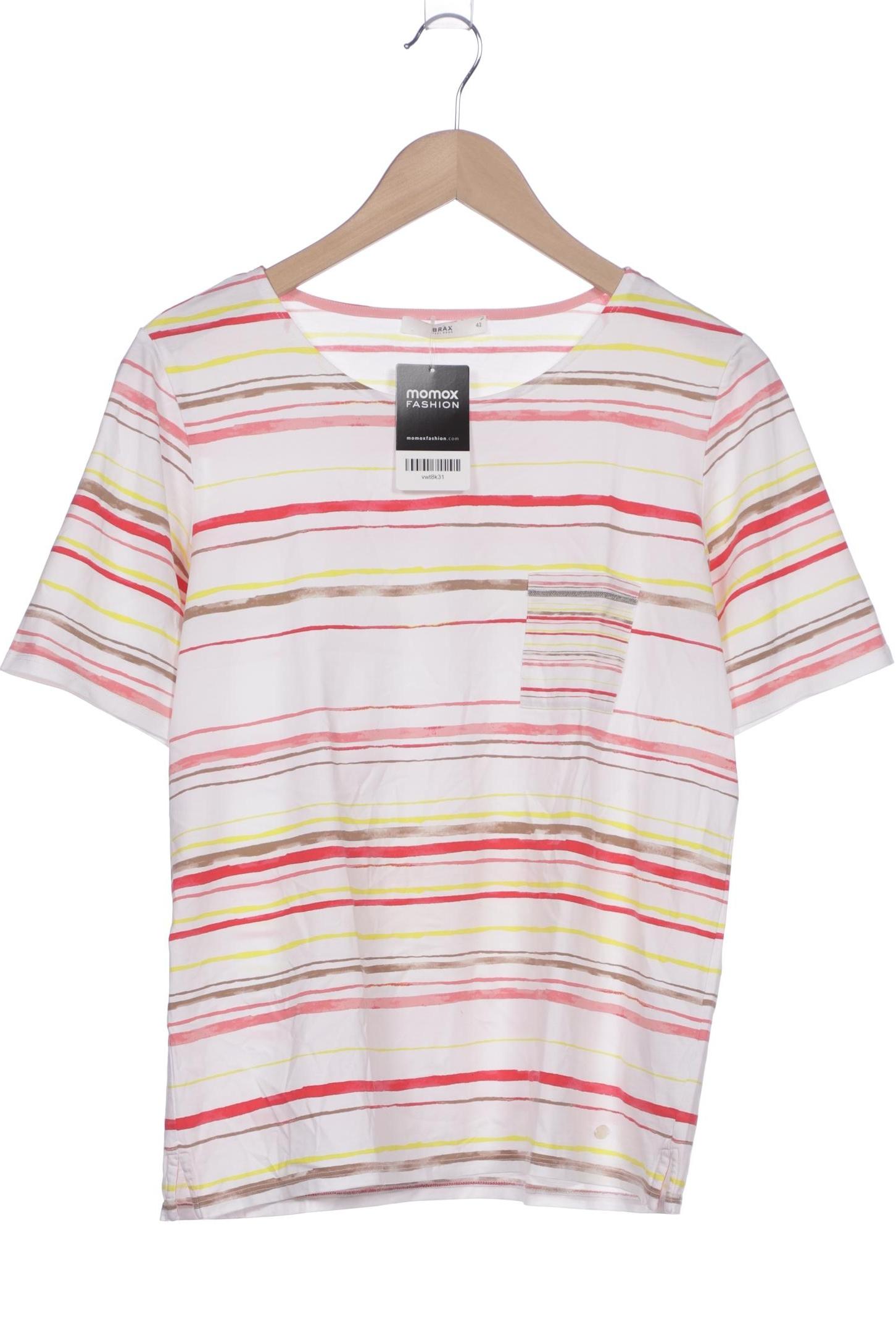 

Brax Damen T-Shirt, weiß, Gr. 42