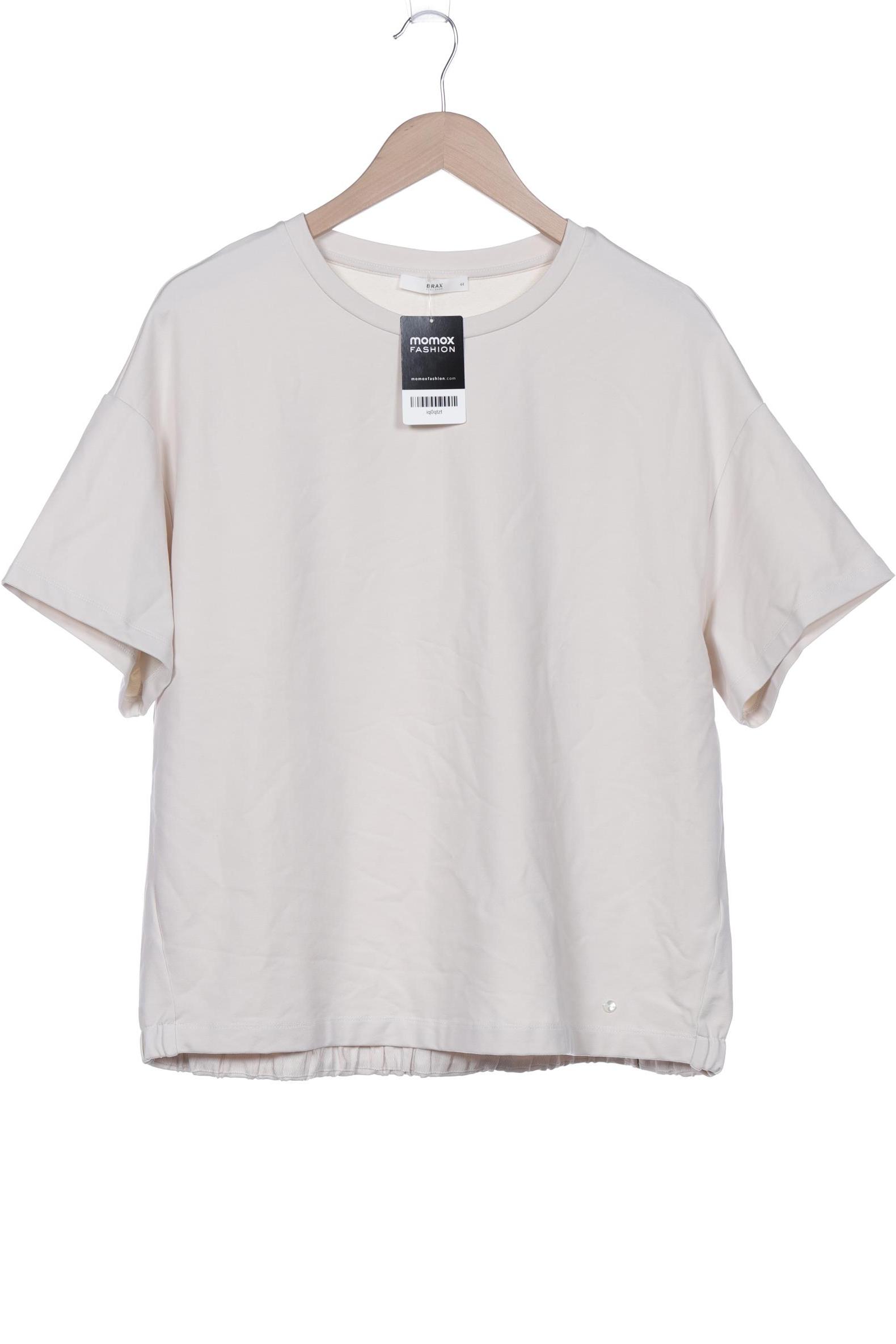 

Brax Damen T-Shirt, cremeweiß, Gr. 44