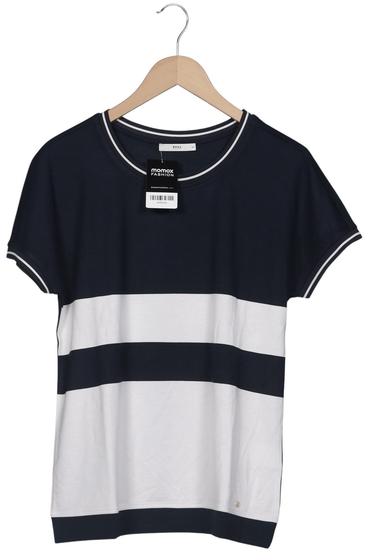 

Brax Damen T-Shirt, marineblau, Gr. 40