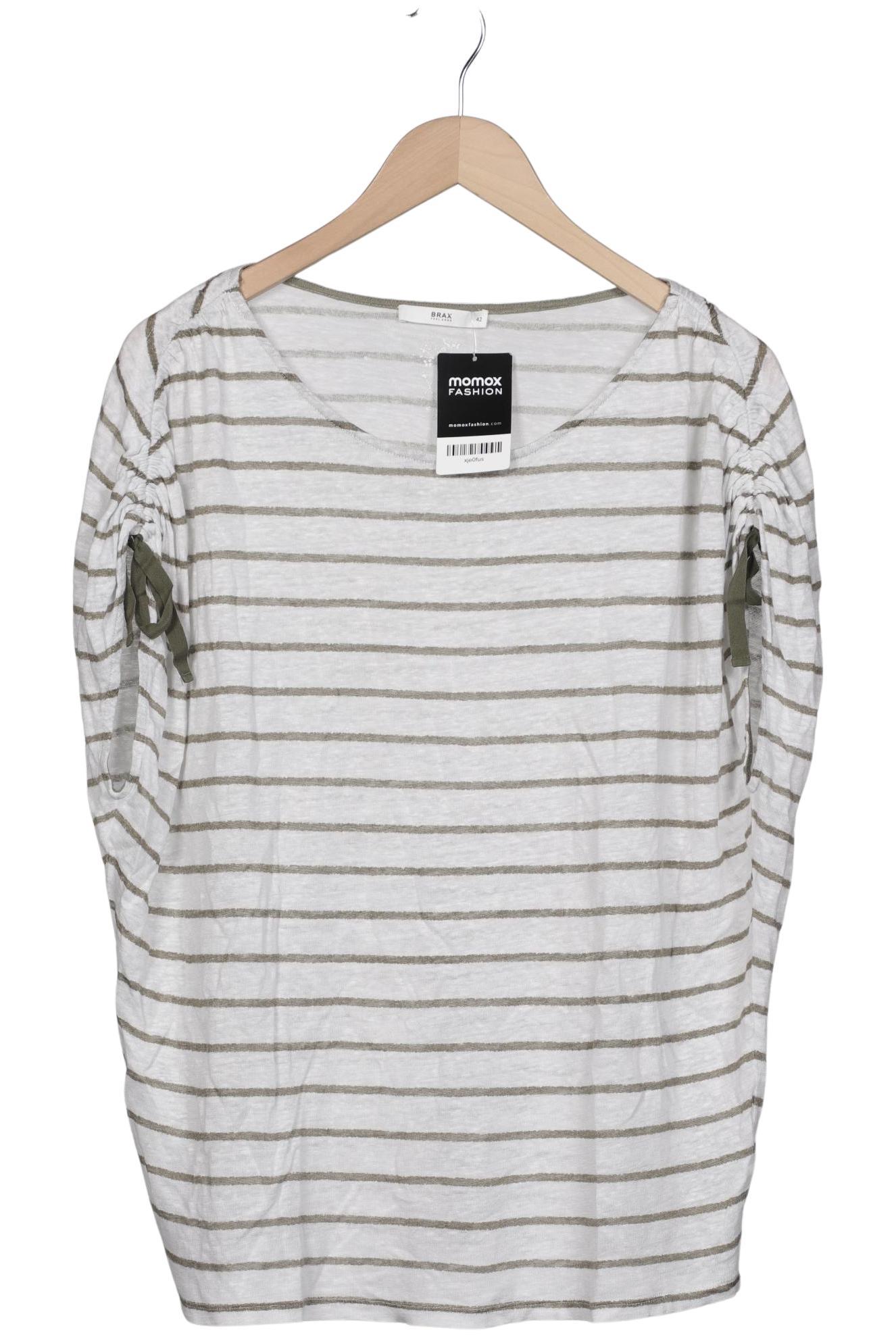 

Brax Damen T-Shirt, weiß, Gr. 42