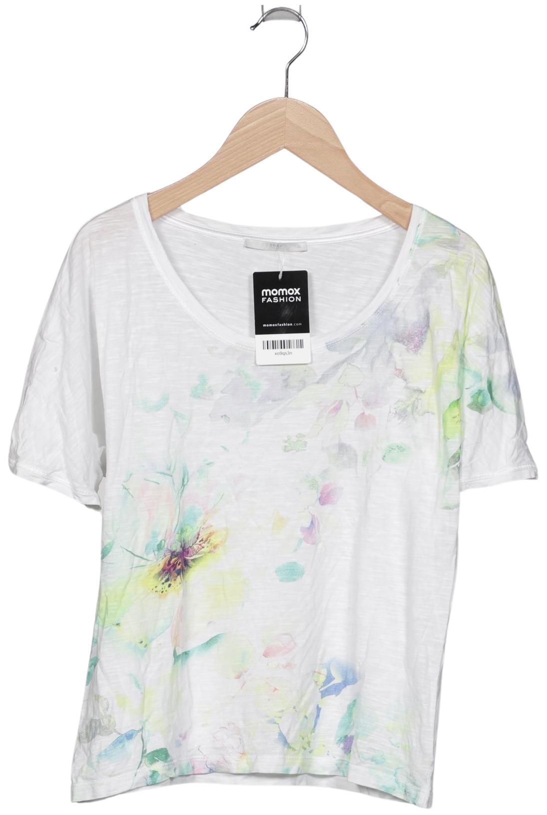 

Brax Damen T-Shirt, weiß, Gr. 36