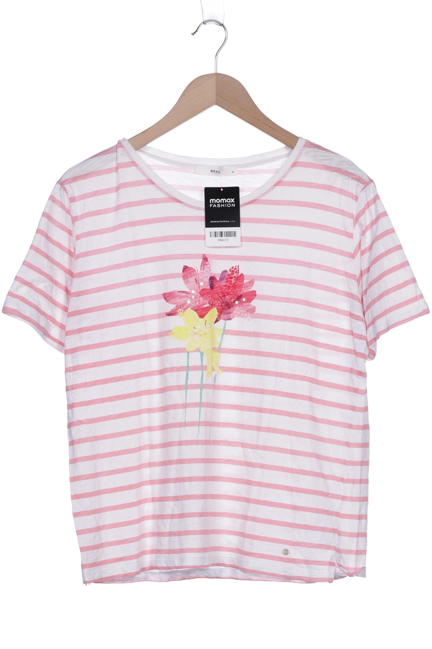 

Brax Damen T-Shirt, weiß, Gr. 42