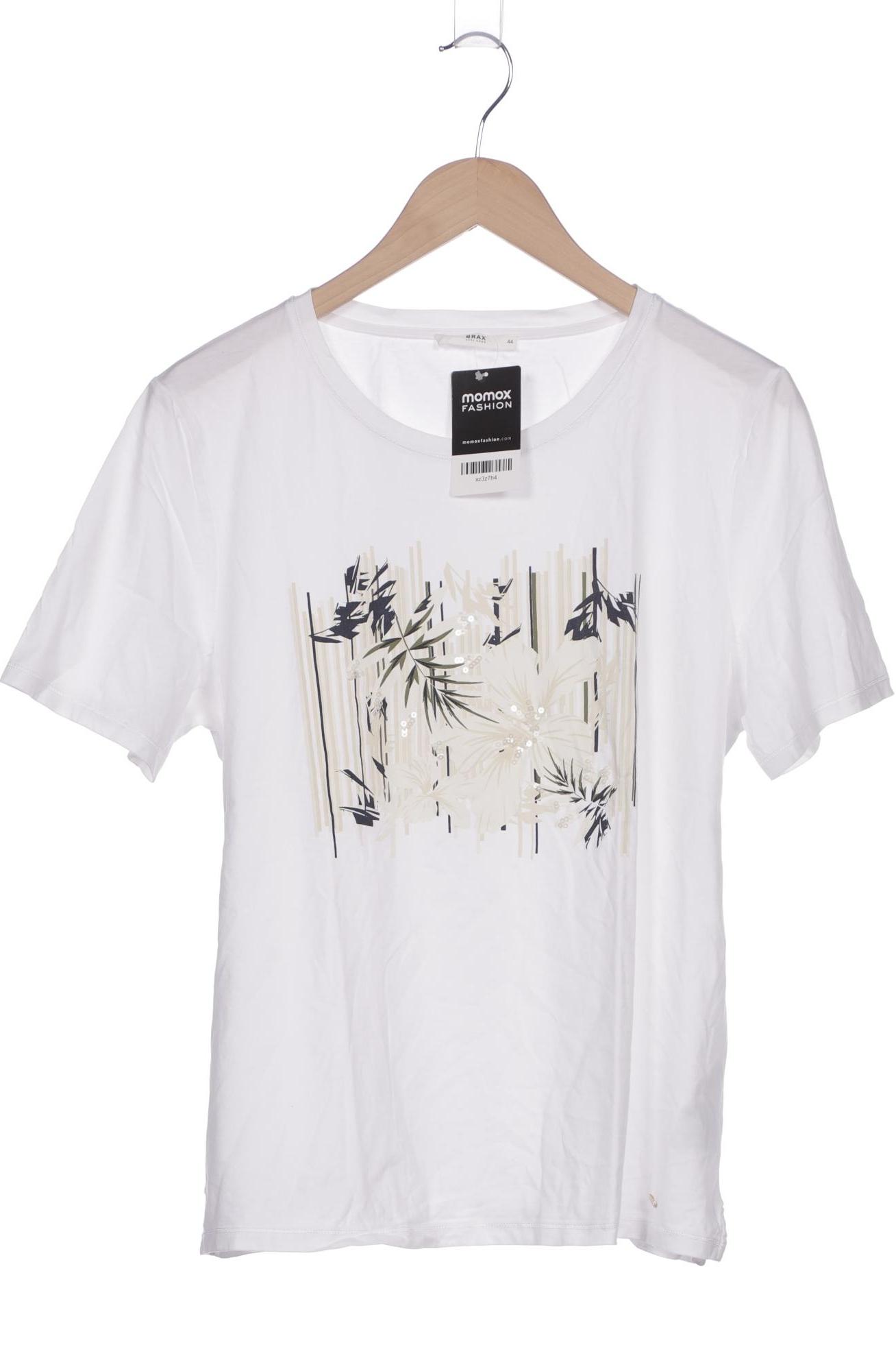 

Brax Damen T-Shirt, weiß, Gr. 44