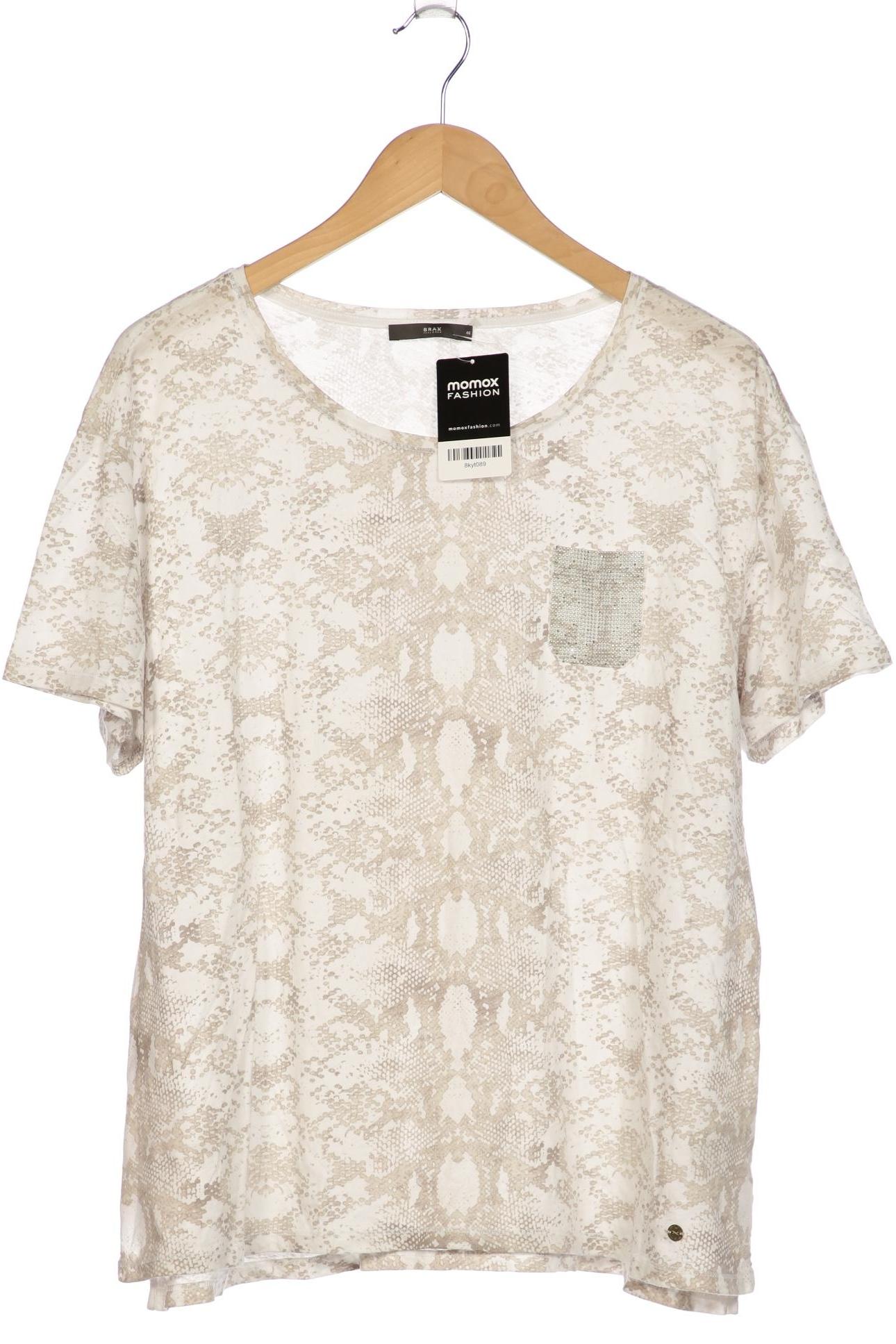 

Brax Damen T-Shirt, cremeweiß, Gr. 46