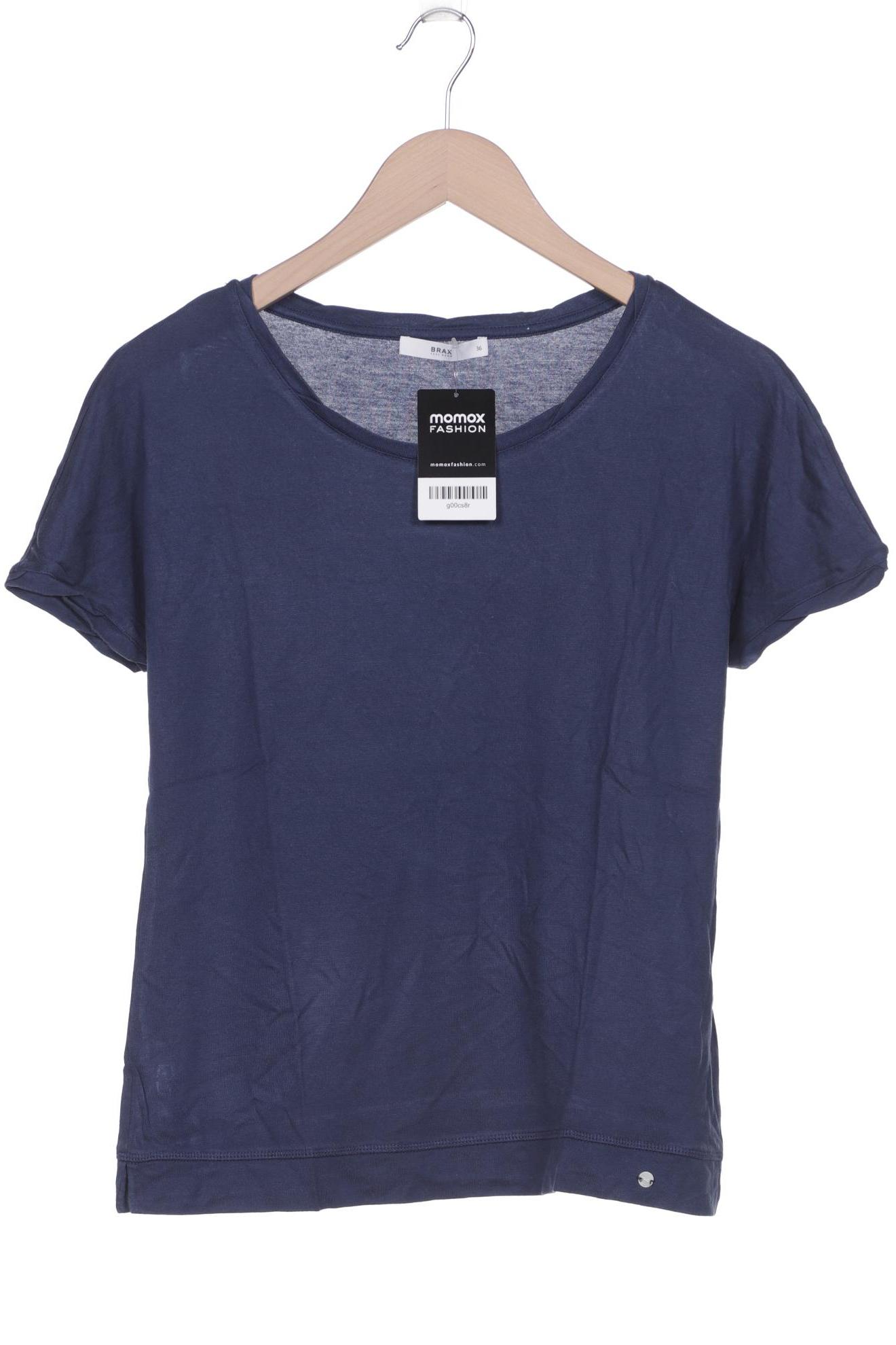 

Brax Damen T-Shirt, marineblau, Gr. 36