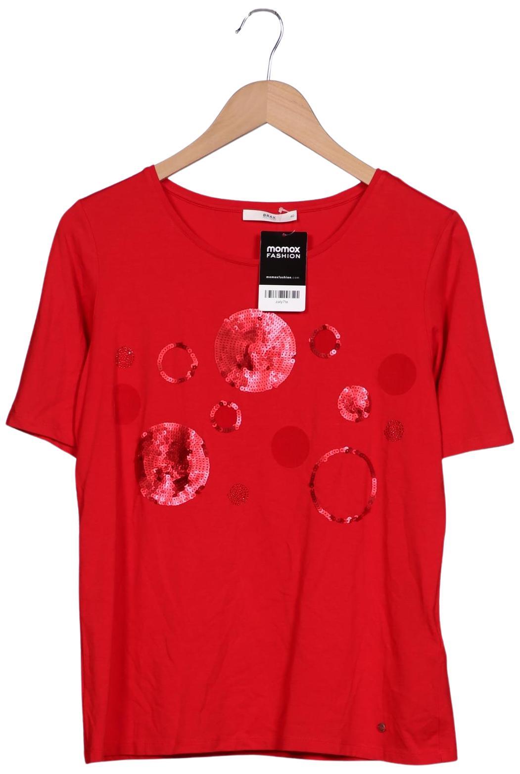 

Brax Damen T-Shirt, rot, Gr. 40