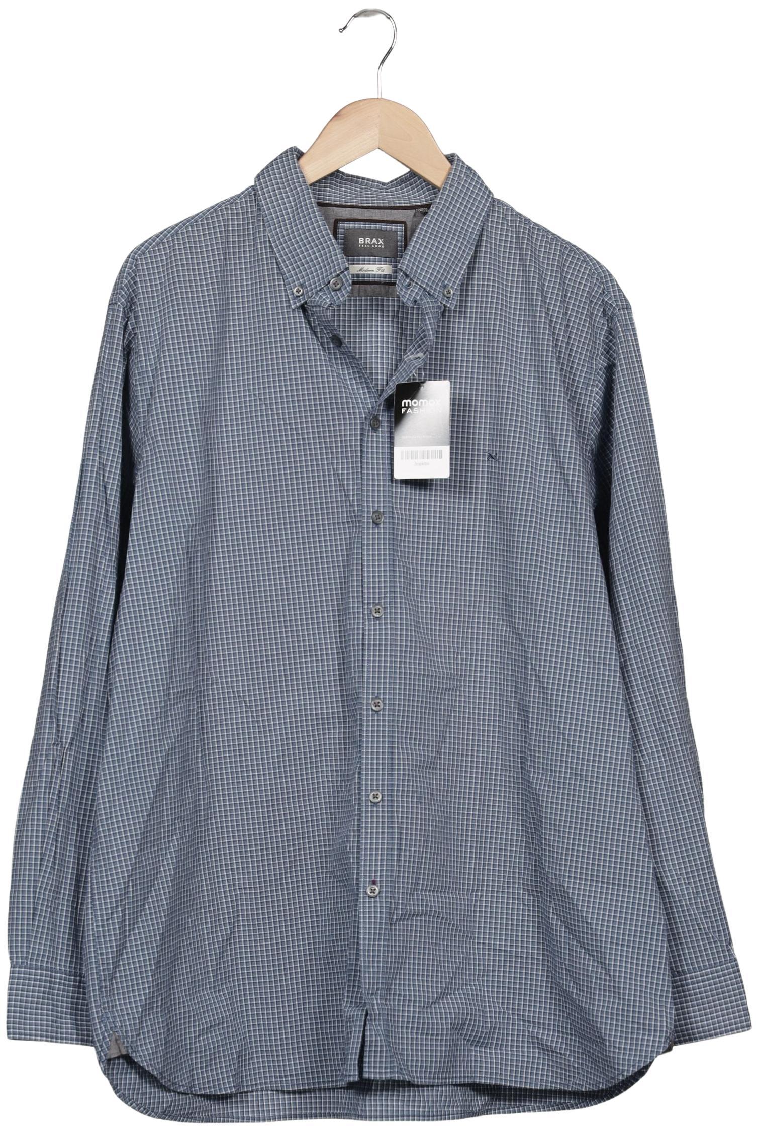 

Brax Herren Hemd, blau, Gr. 56