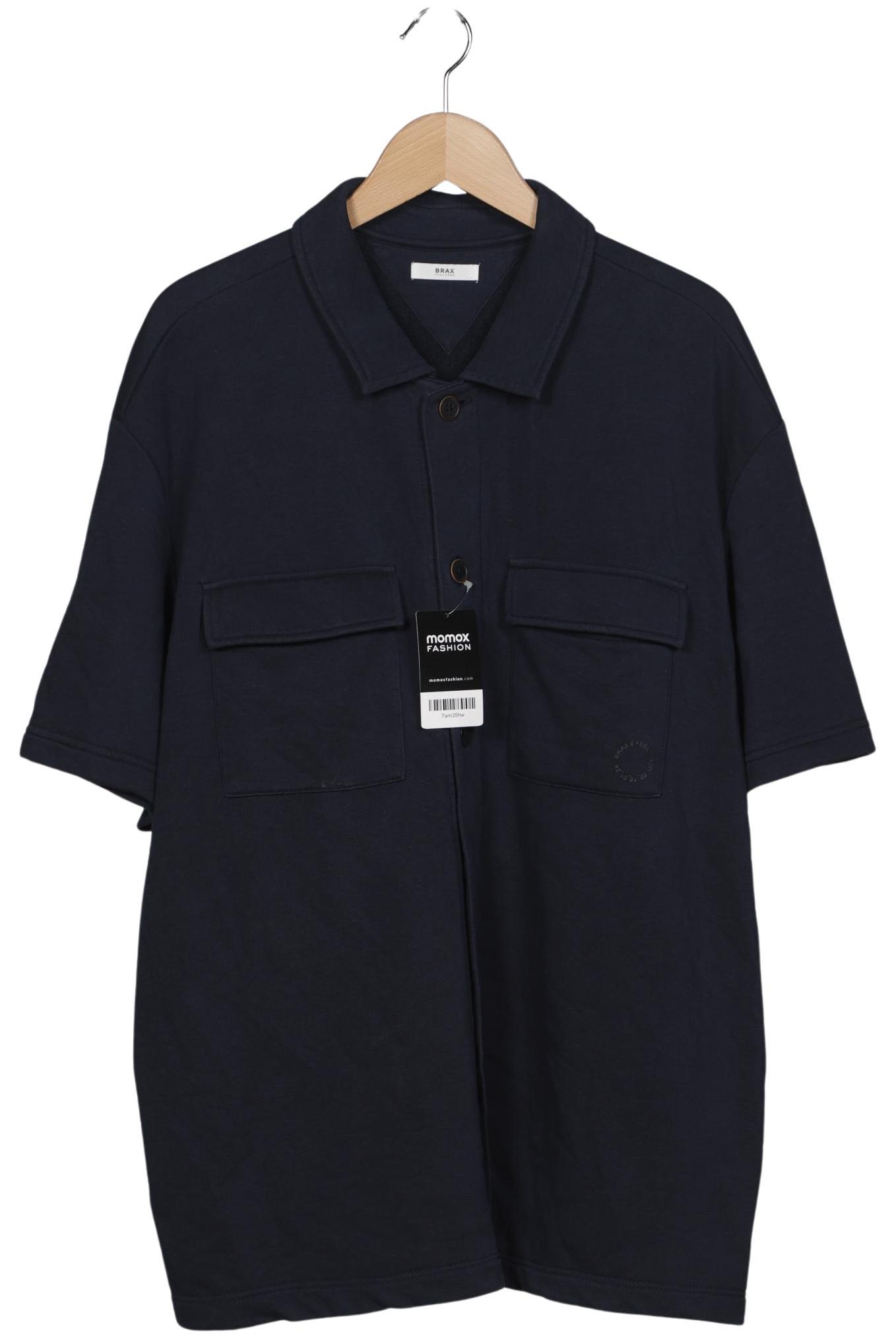 

Brax Herren Hemd, marineblau, Gr. 58