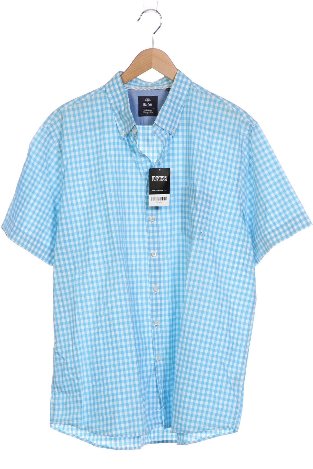 

Brax Herren Hemd, blau, Gr. 56