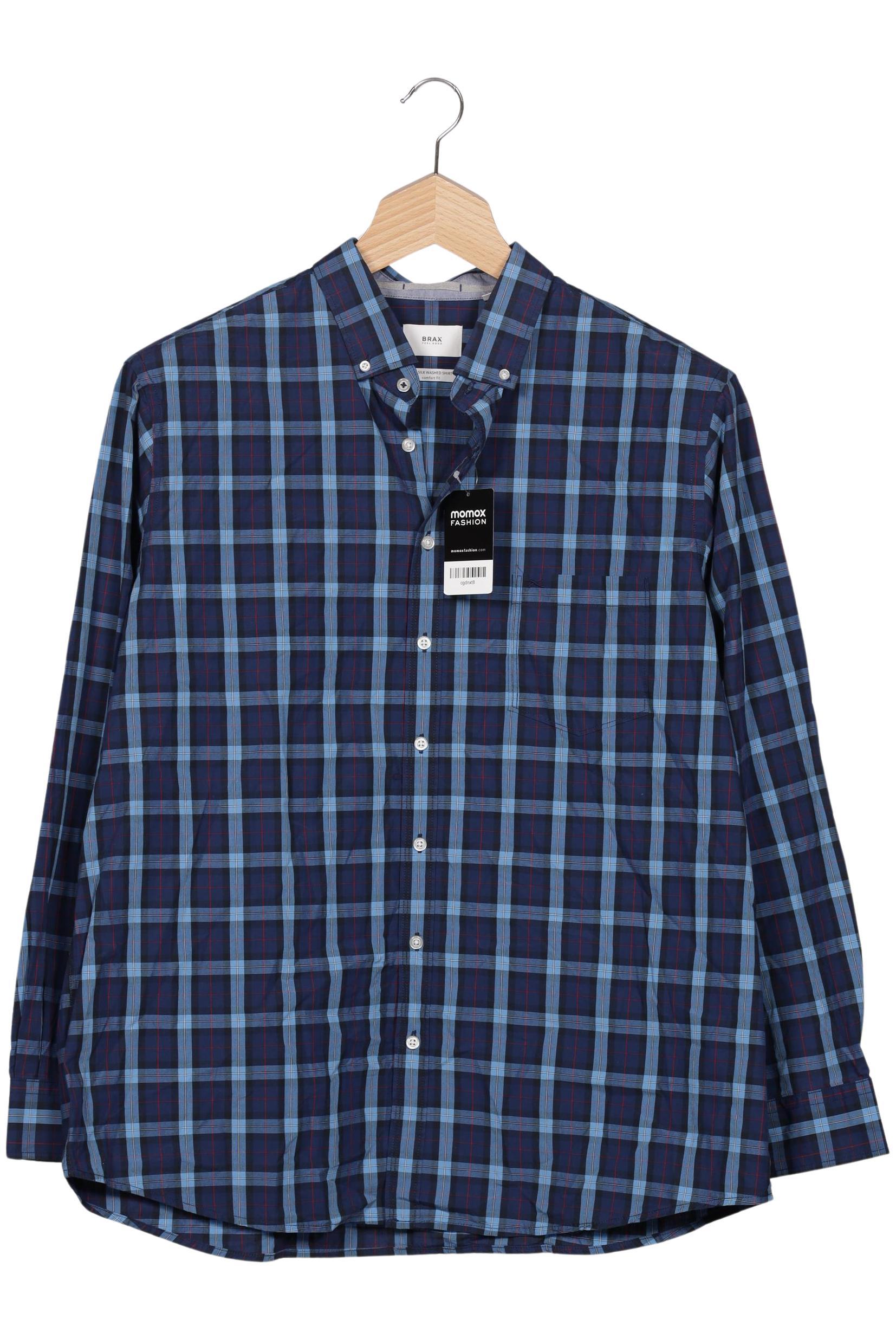 

Brax Herren Hemd, marineblau, Gr. 56