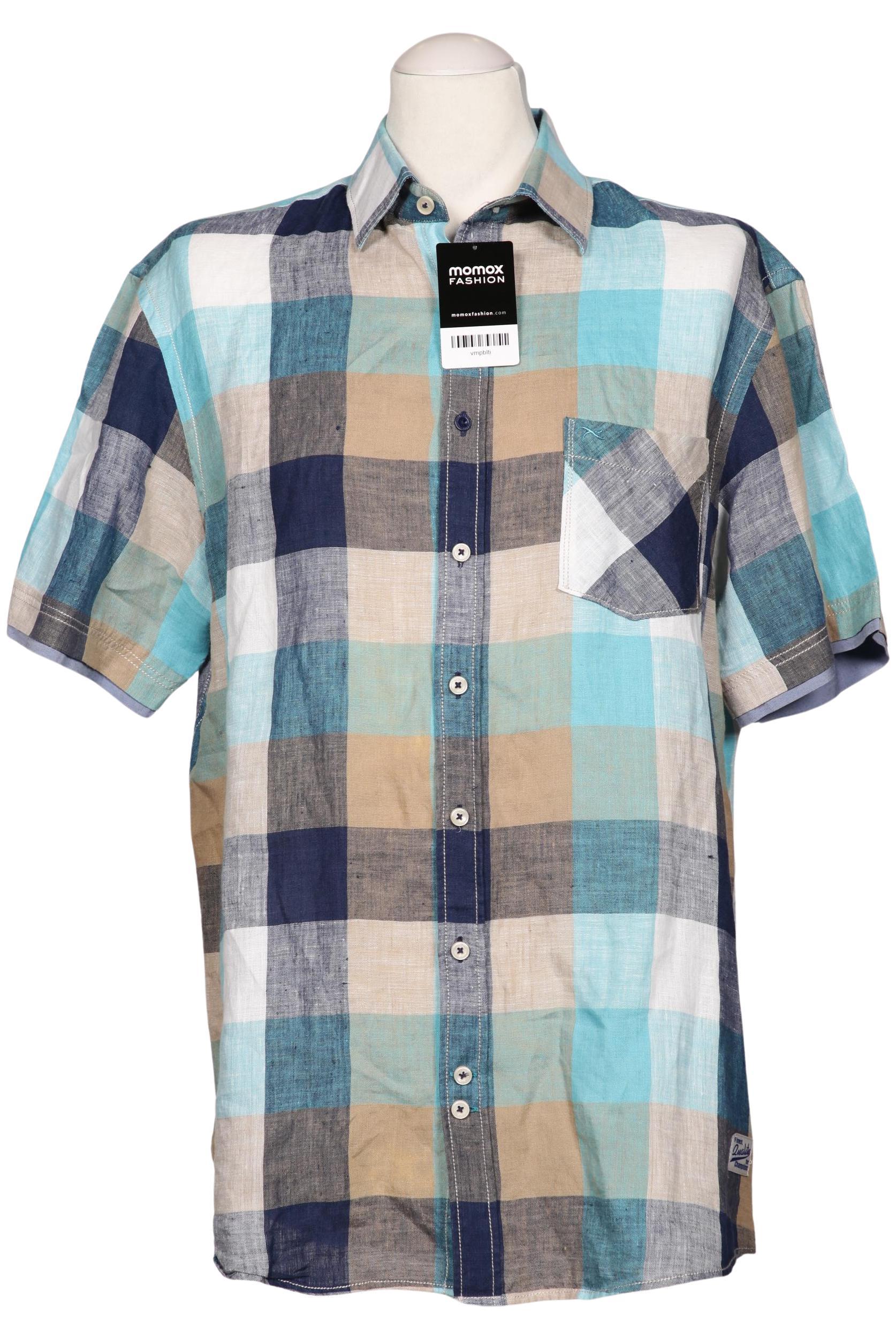 

Brax Herren Hemd, blau, Gr. 52