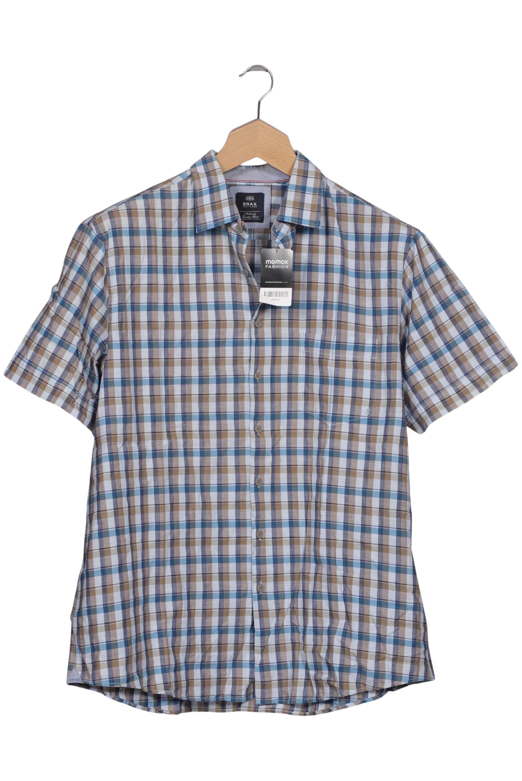

Brax Herren Hemd, blau, Gr. 56