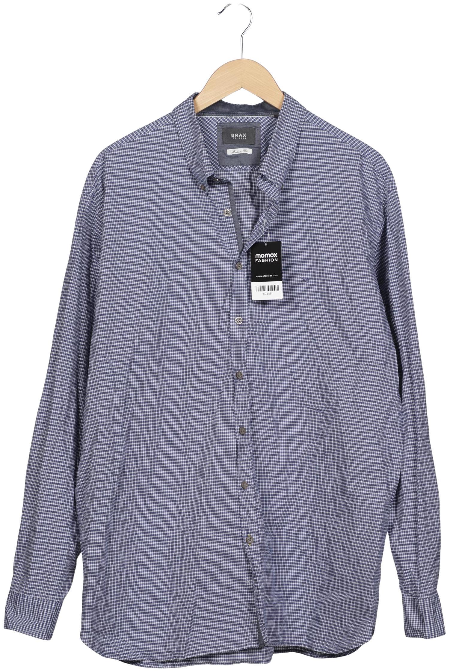 

Brax Herren Hemd, blau, Gr. 56