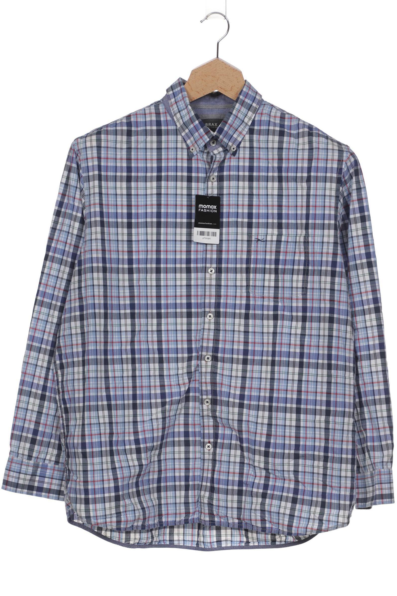 

Brax Herren Hemd, blau, Gr. 56