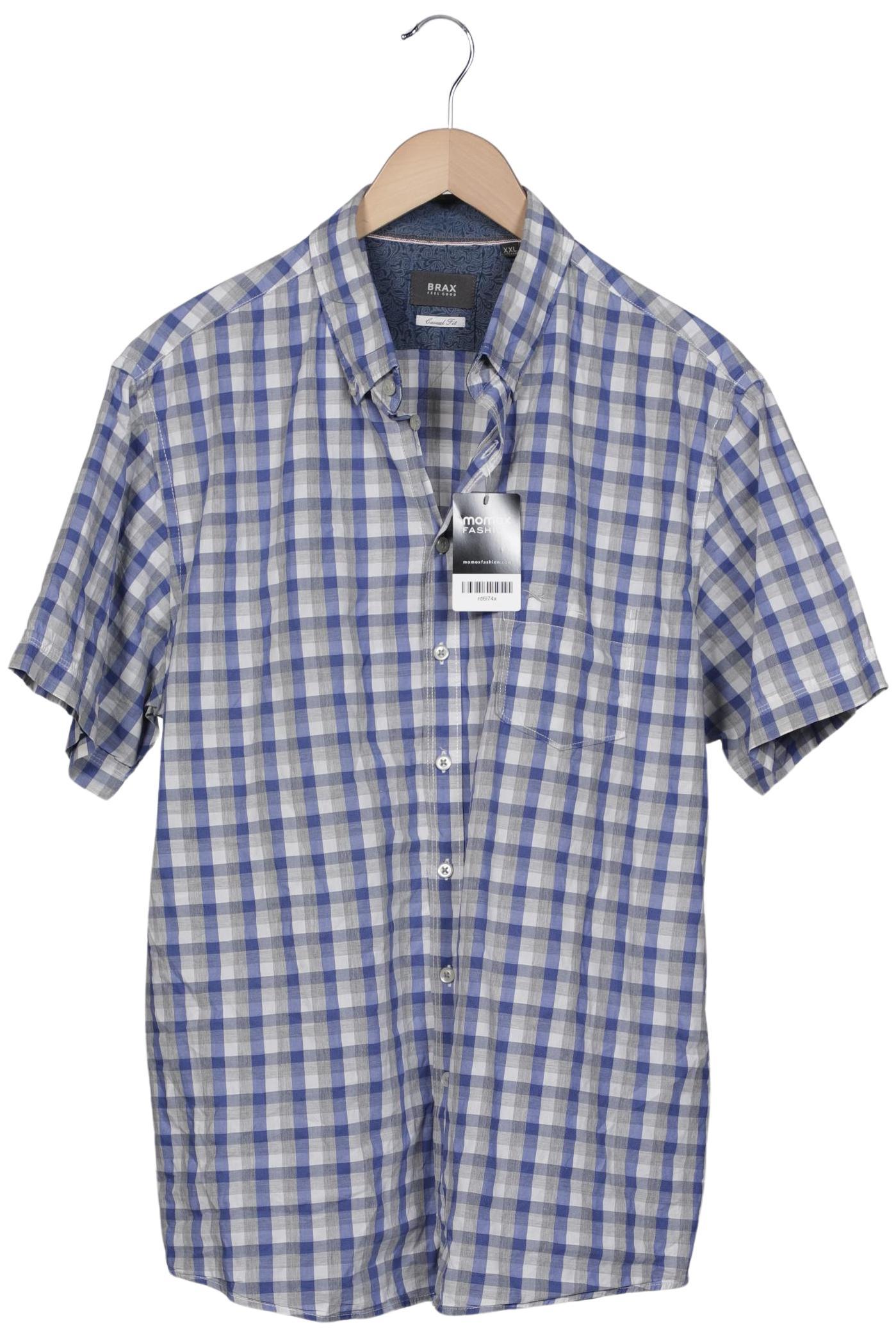 

Brax Herren Hemd, blau, Gr. 56