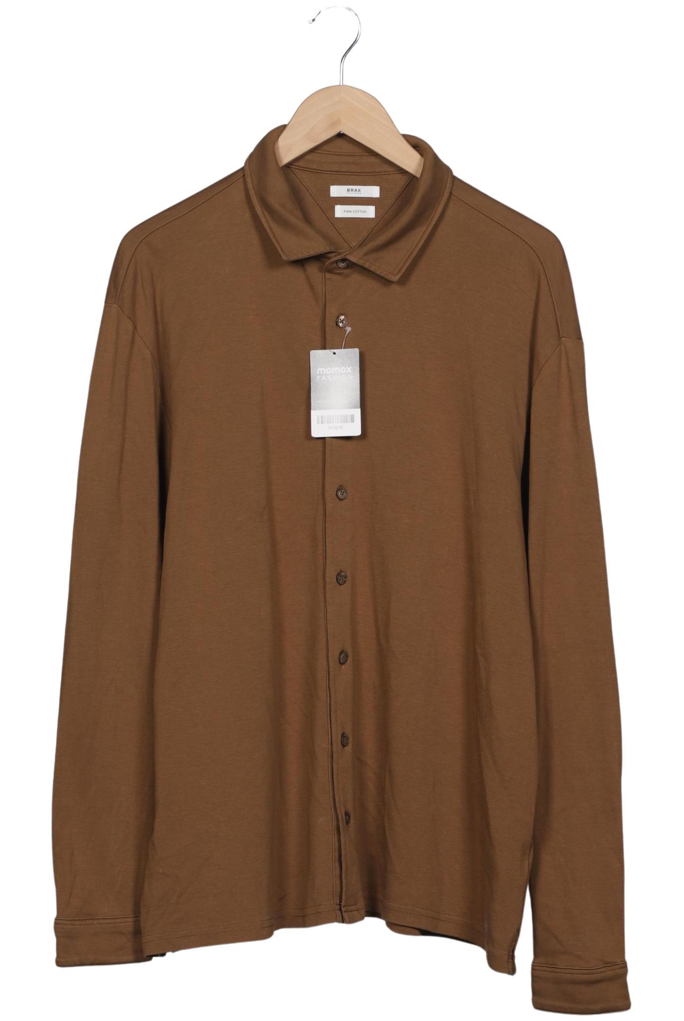 Thumbnail - Brax Herren Hemd, braun, Gr. 56