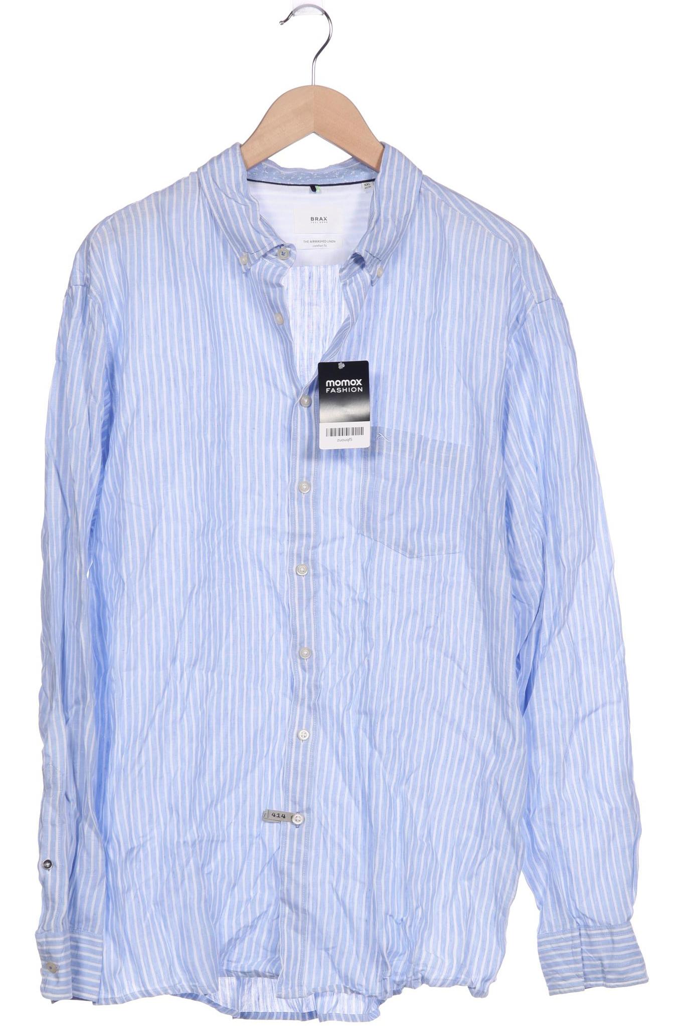 

Brax Herren Hemd, blau, Gr. 56