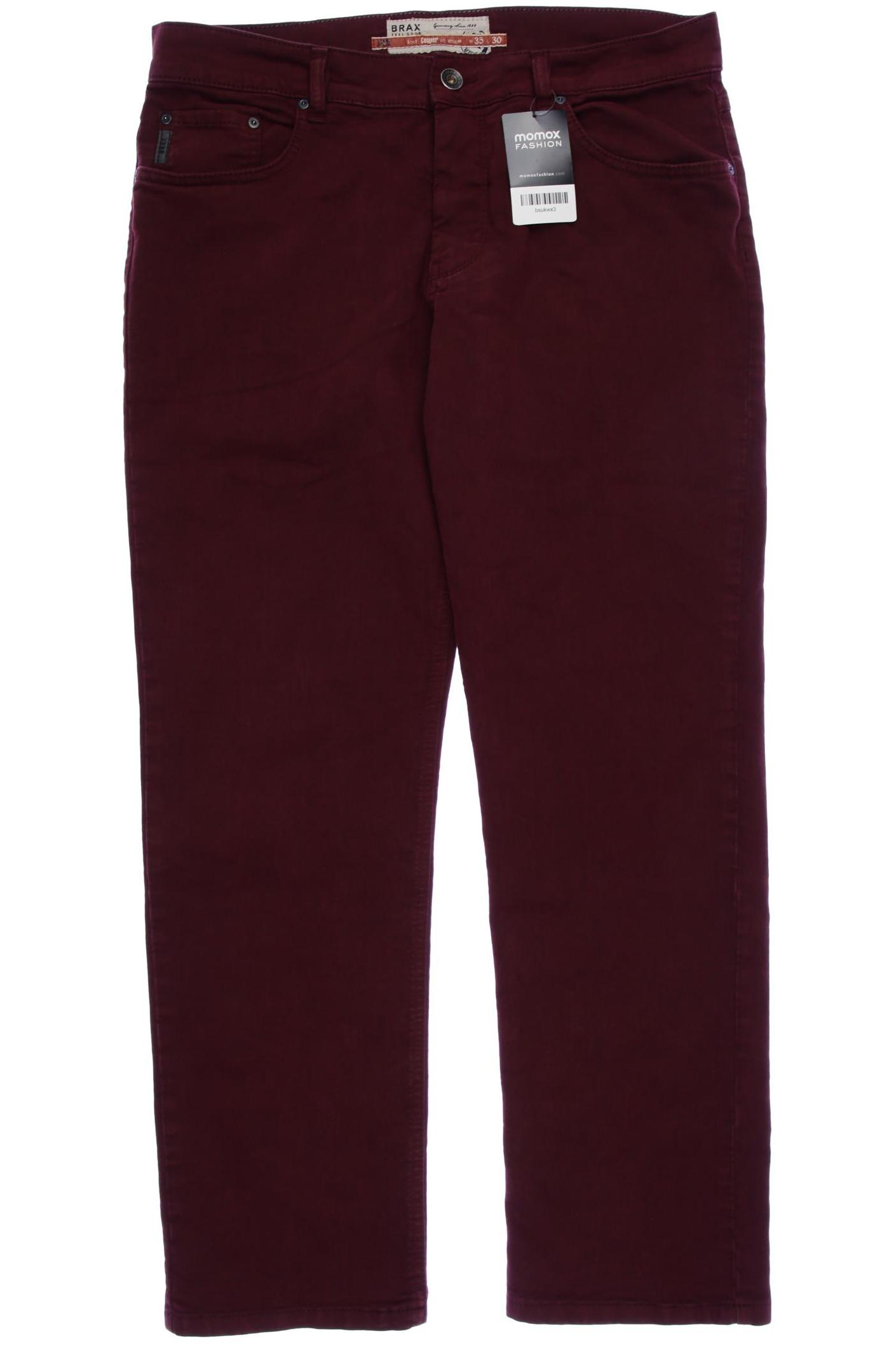 

Brax Herren Jeans, bordeaux, Gr. 35