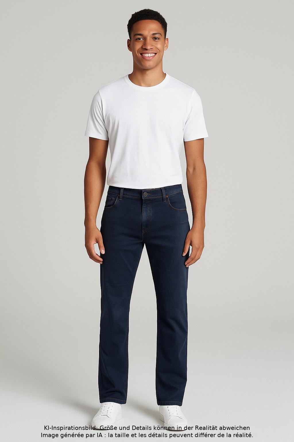 Thumbnail - Brax Herren Jeans, marineblau, Gr. 34