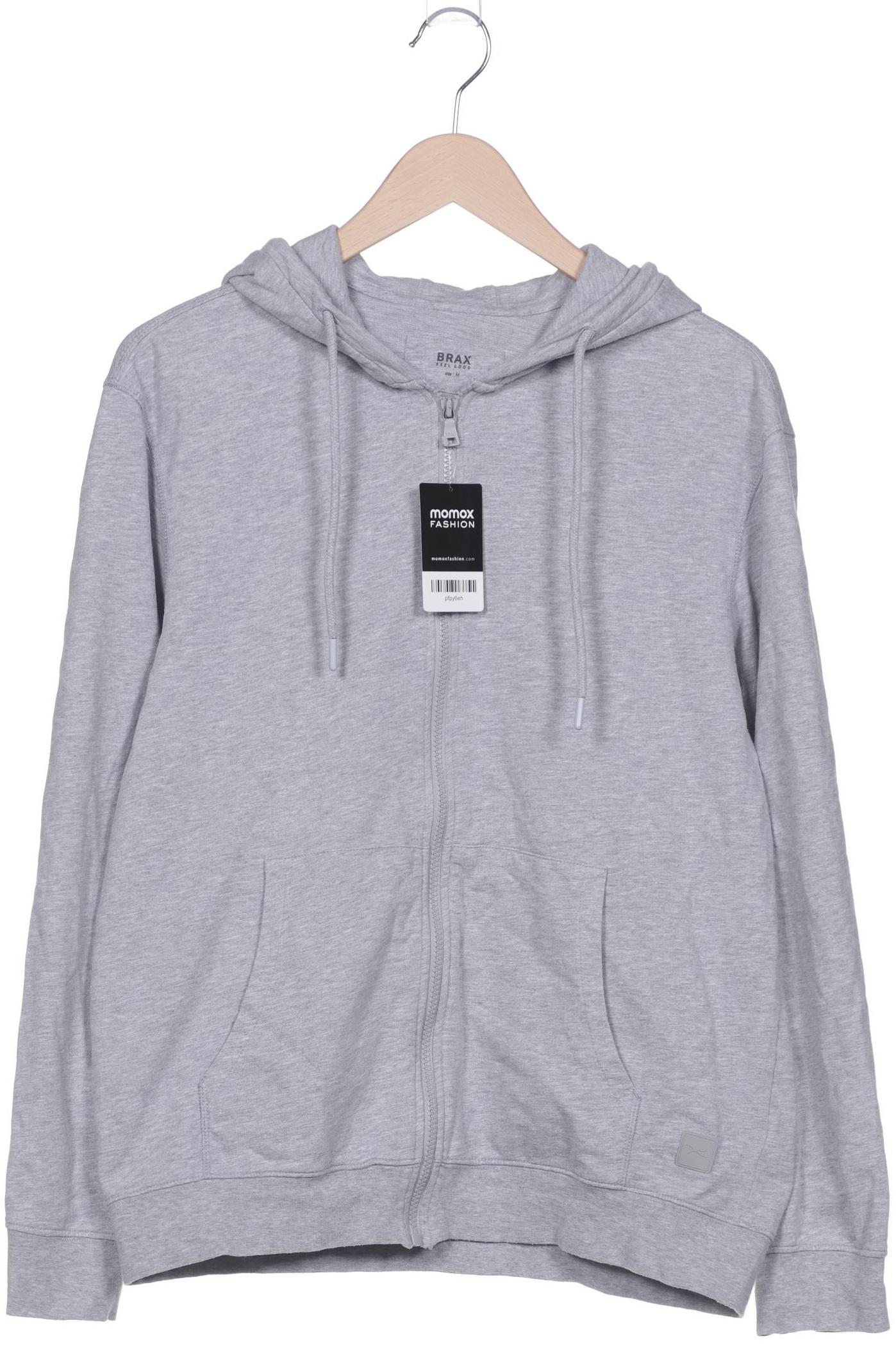

Brax Herren Kapuzenpullover, grau, Gr. 48