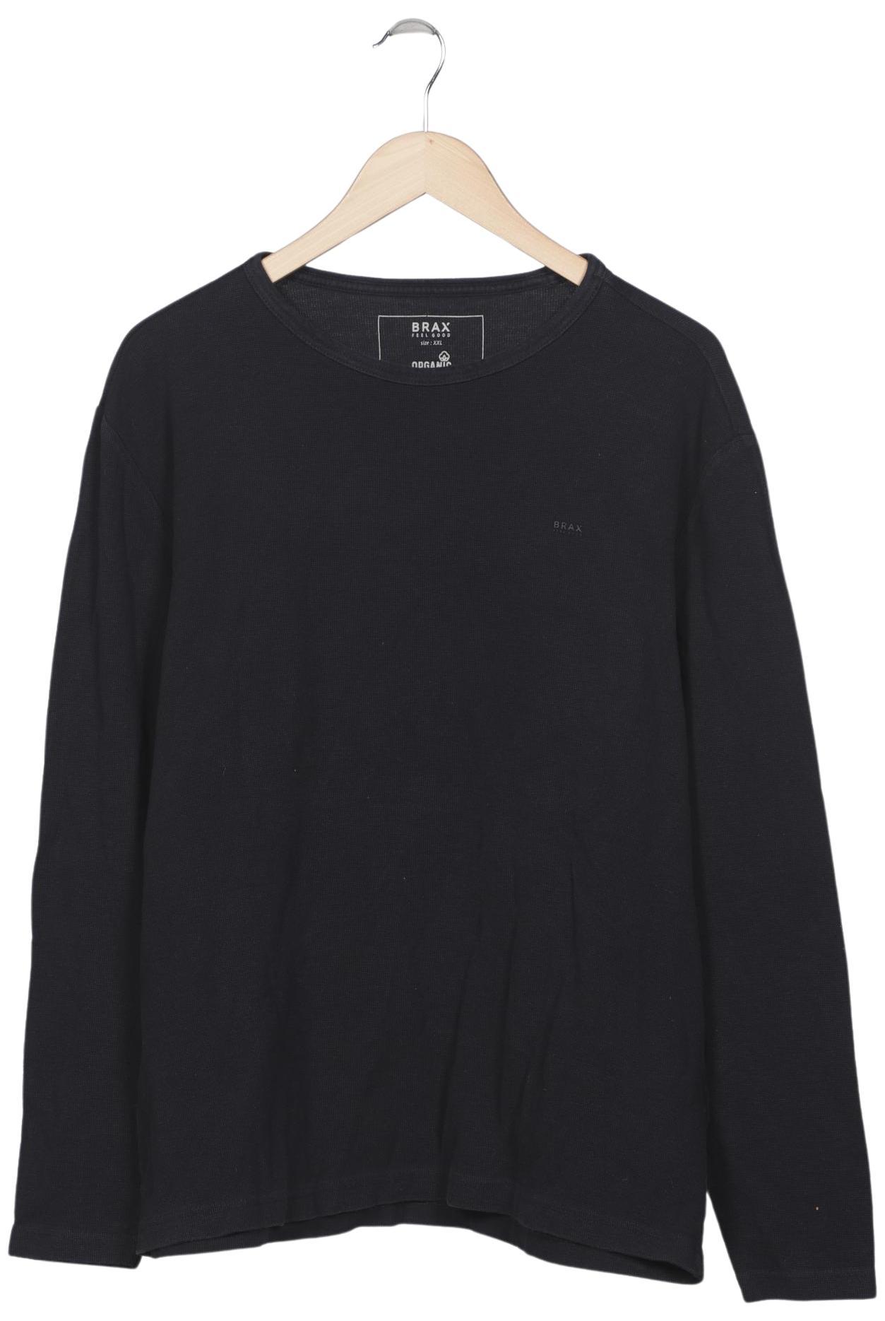 

Brax Herren Langarmshirt, marineblau, Gr. 56