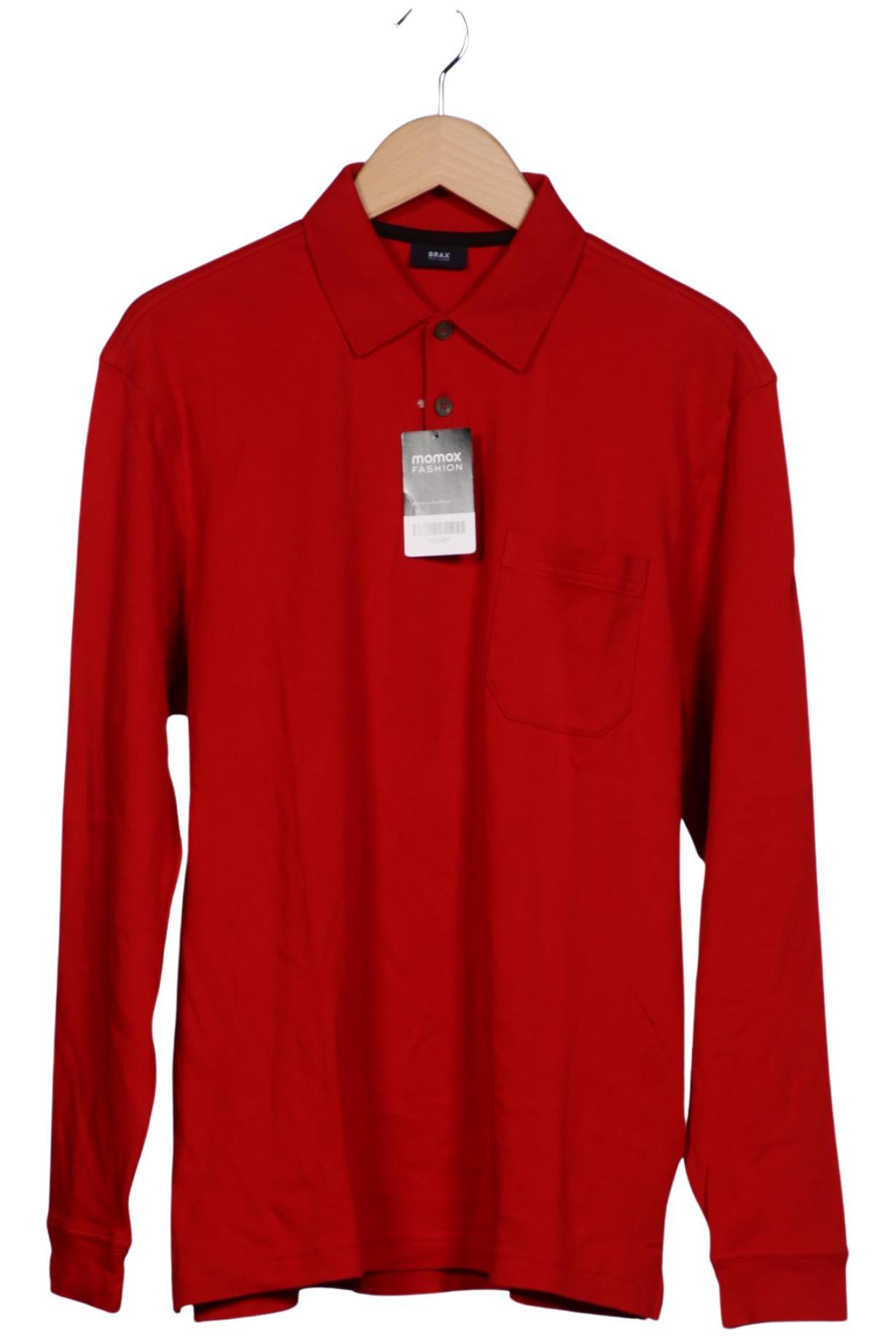 

Brax Herren Langarmshirt, rot, Gr. 48