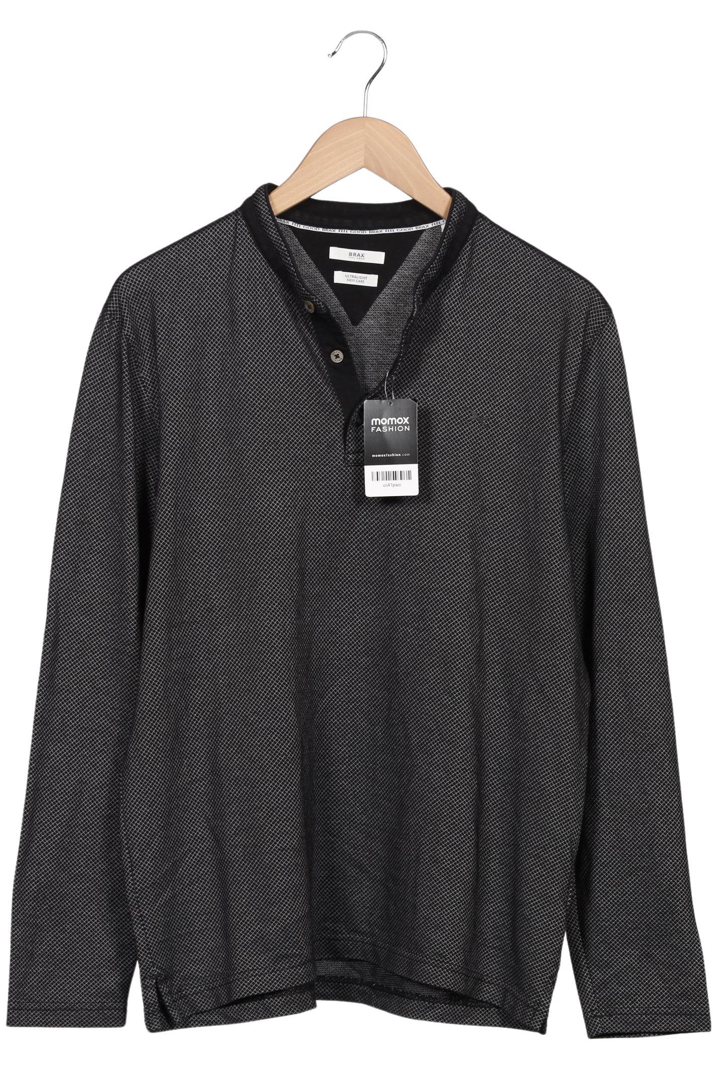 

Brax Herren Langarmshirt, schwarz, Gr. 52