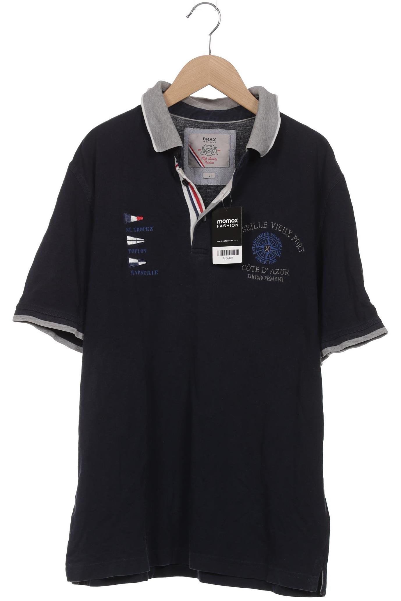 

Brax Herren Poloshirt, marineblau, Gr. 52