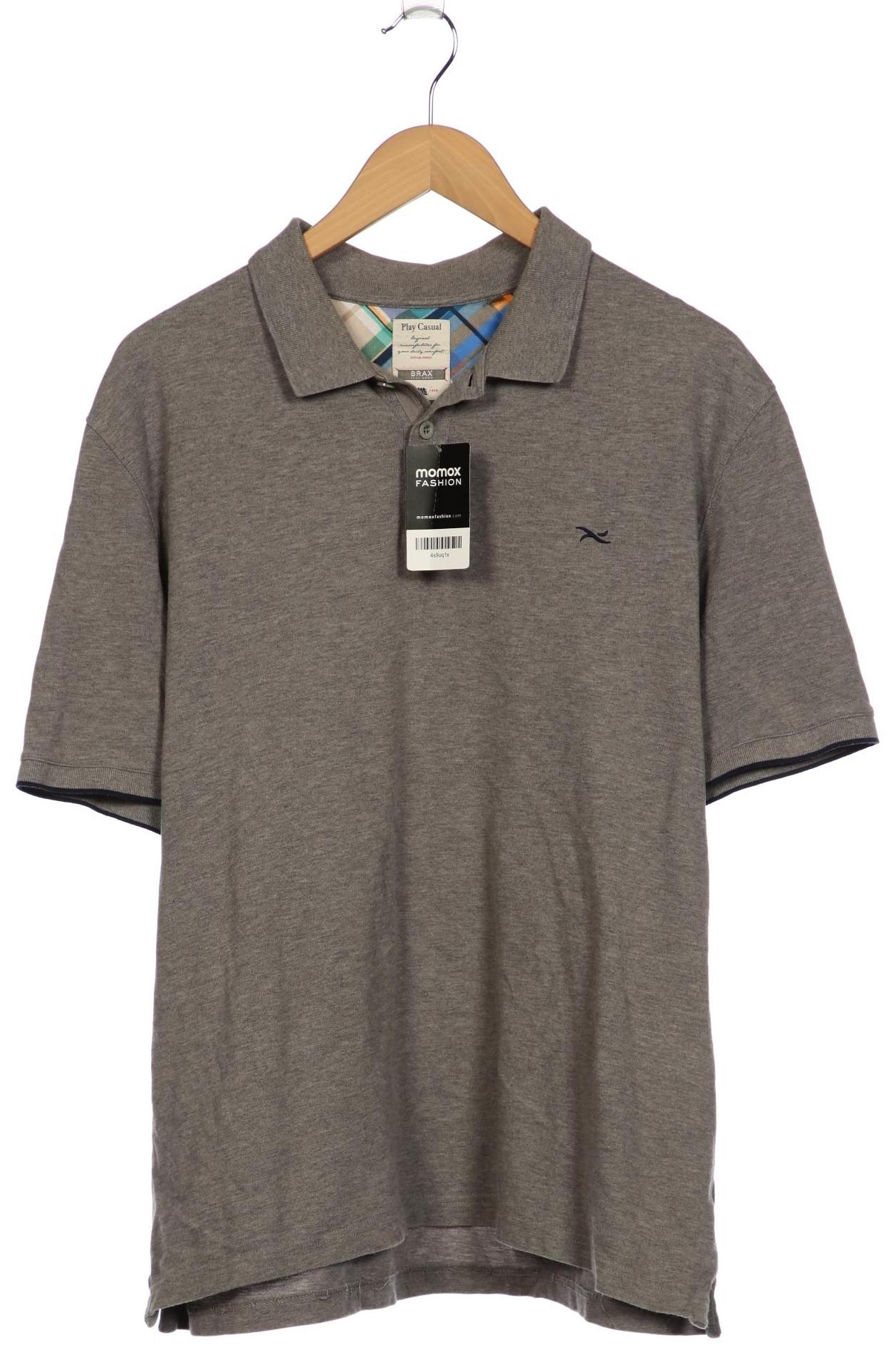 

Brax Herren Poloshirt, grau, Gr. 56