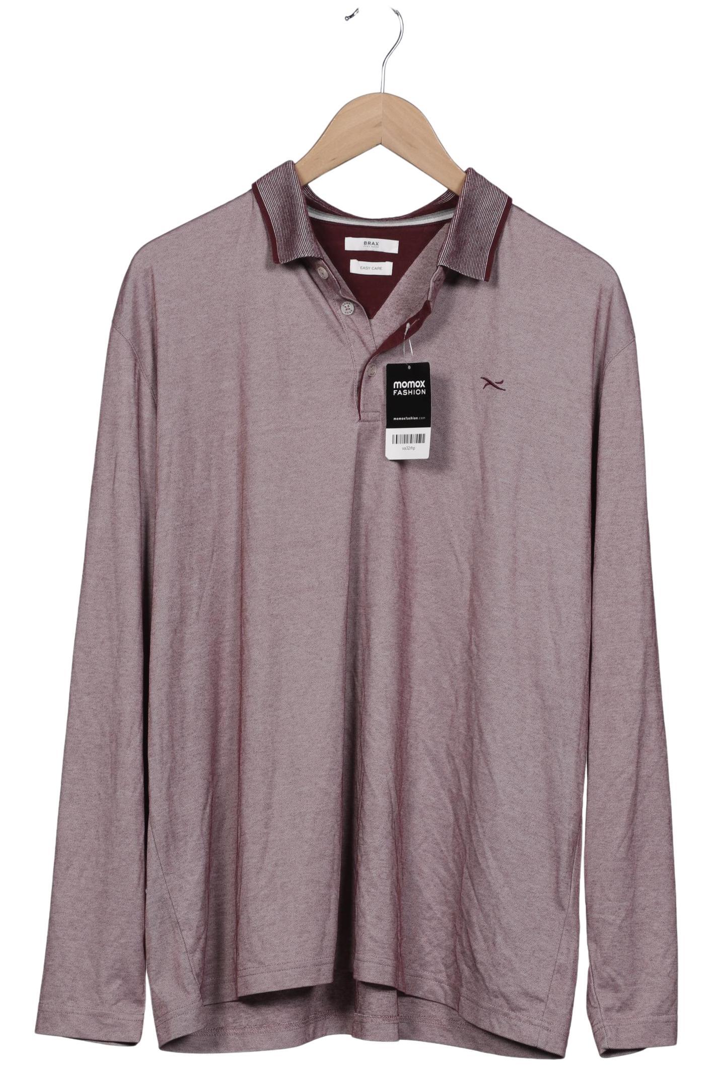 

Brax Herren Poloshirt, bordeaux, Gr. 56