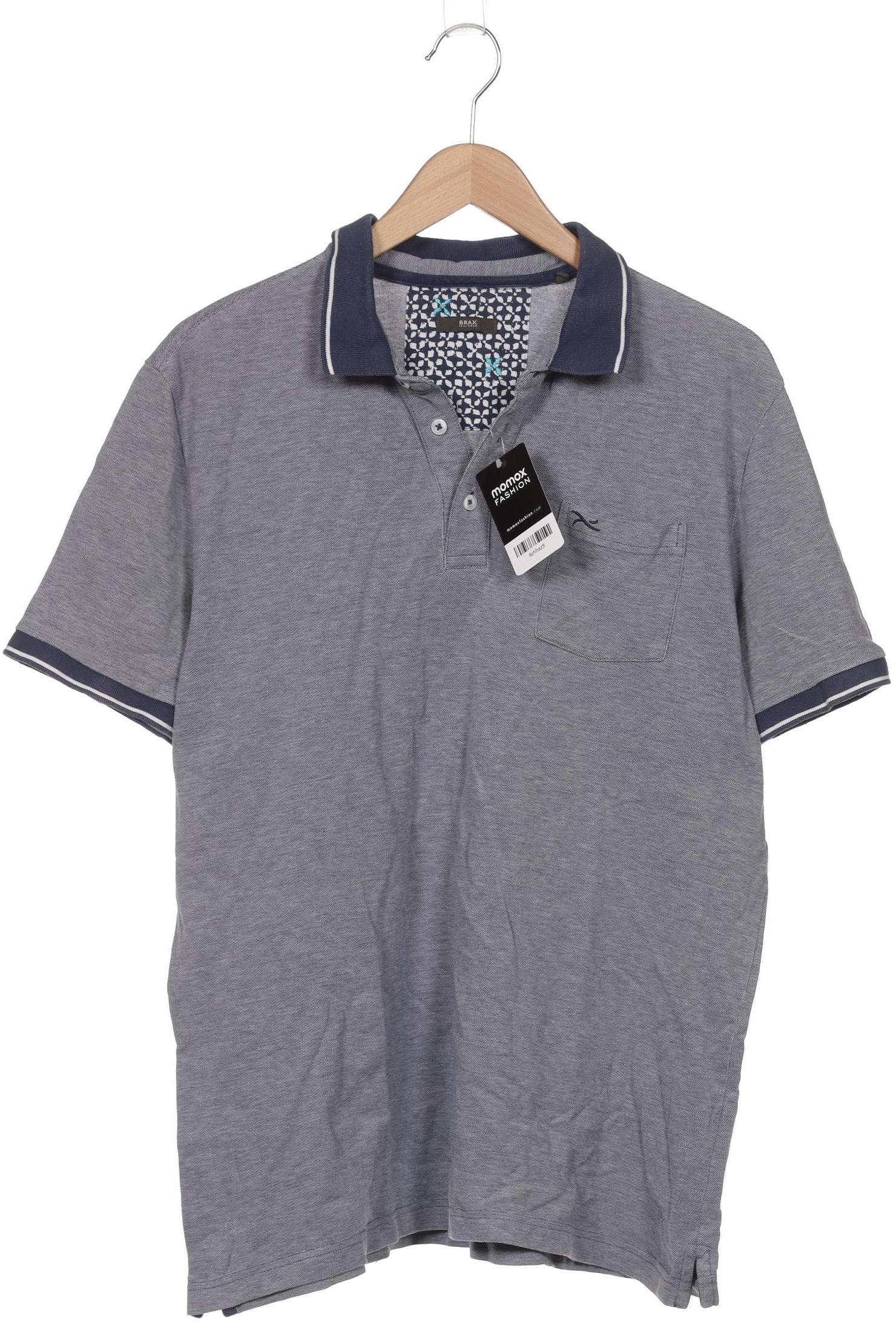 

Brax Herren Poloshirt, blau, Gr. 56