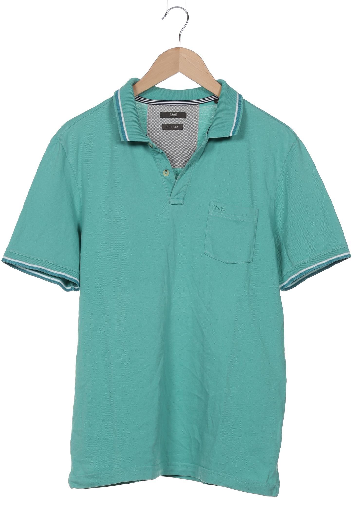 

Brax Herren Poloshirt, türkis, Gr. 52