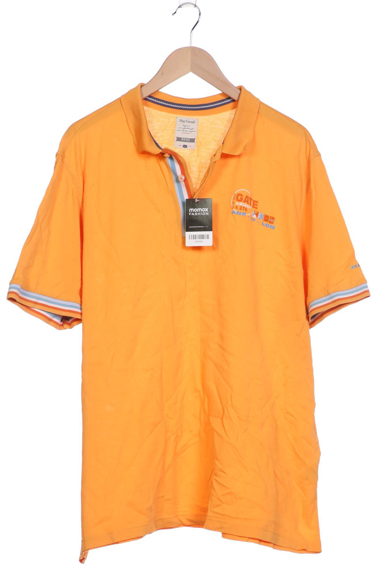 

Brax Herren Poloshirt, orange, Gr. 58