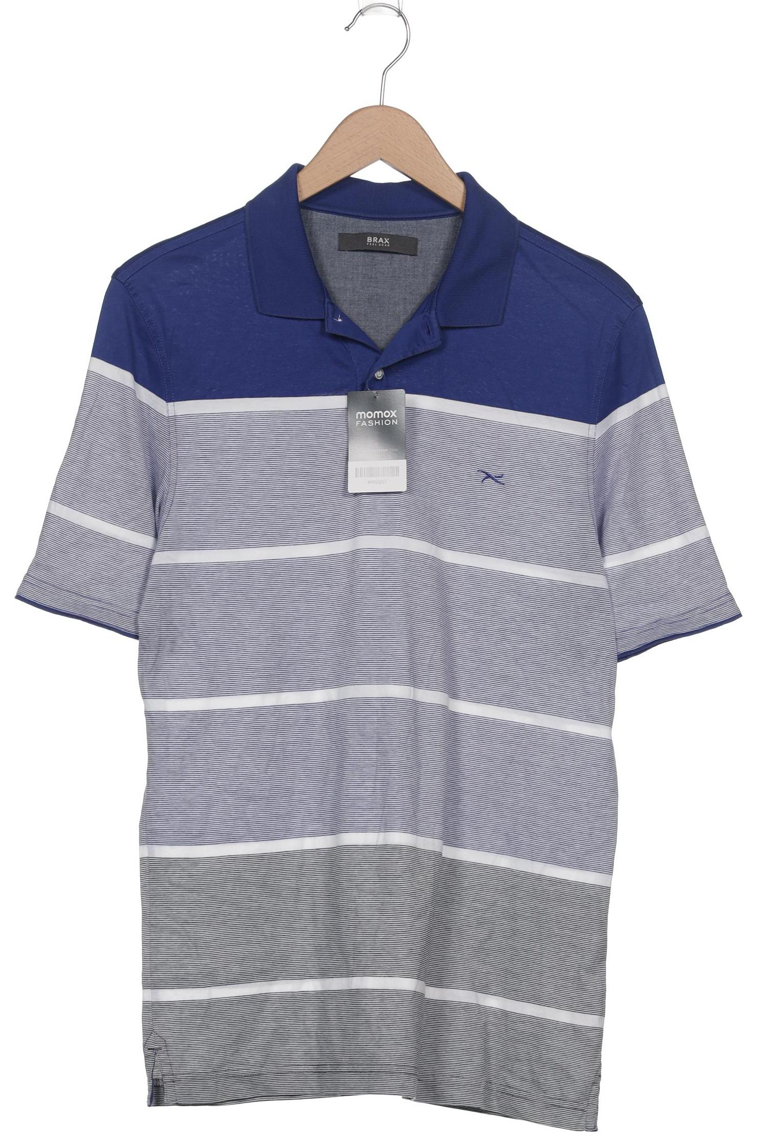 

Brax Herren Poloshirt, blau, Gr. 48