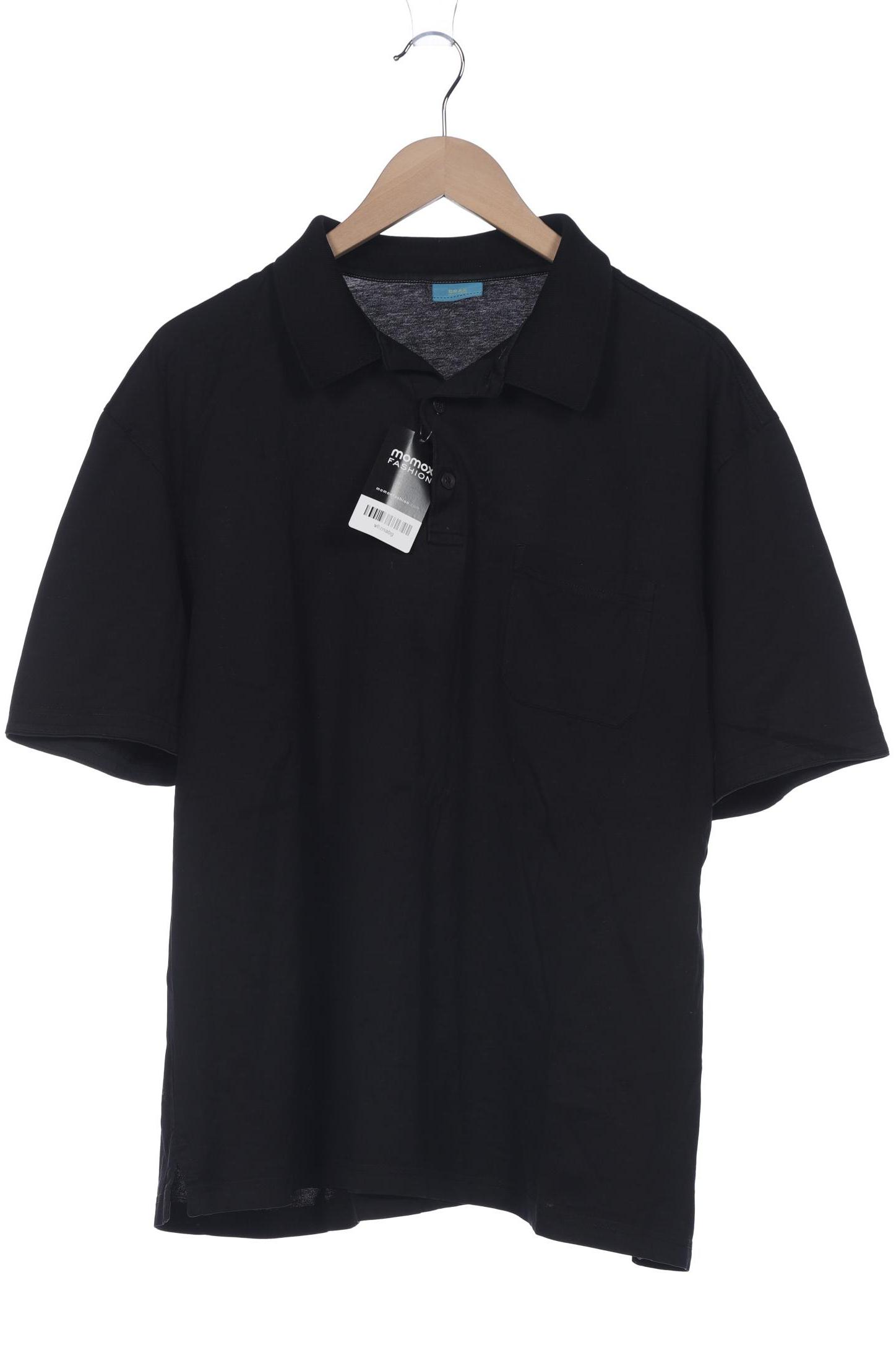 

BRAX Herren Poloshirt, schwarz