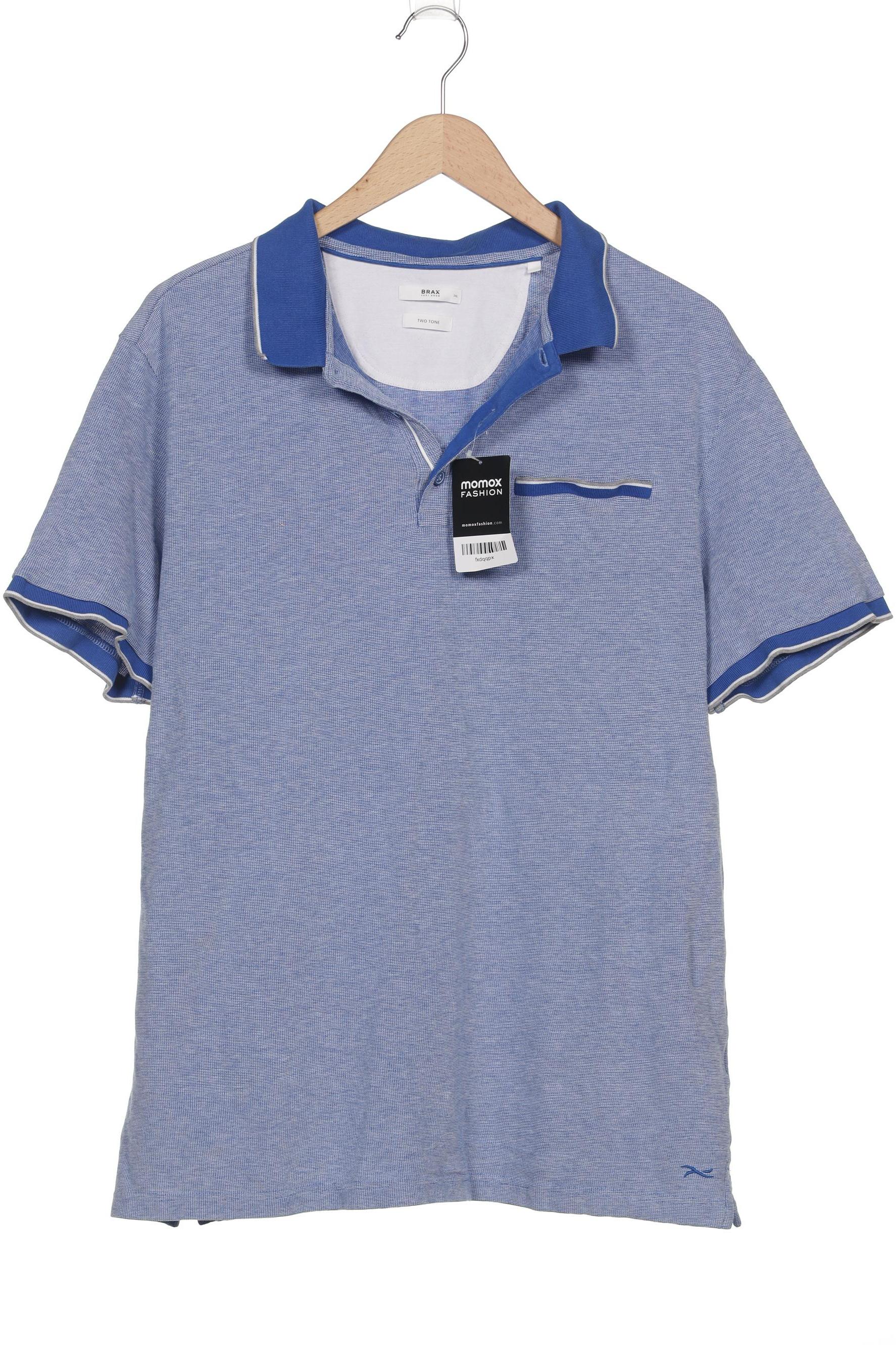 

Brax Herren Poloshirt, blau, Gr. 58